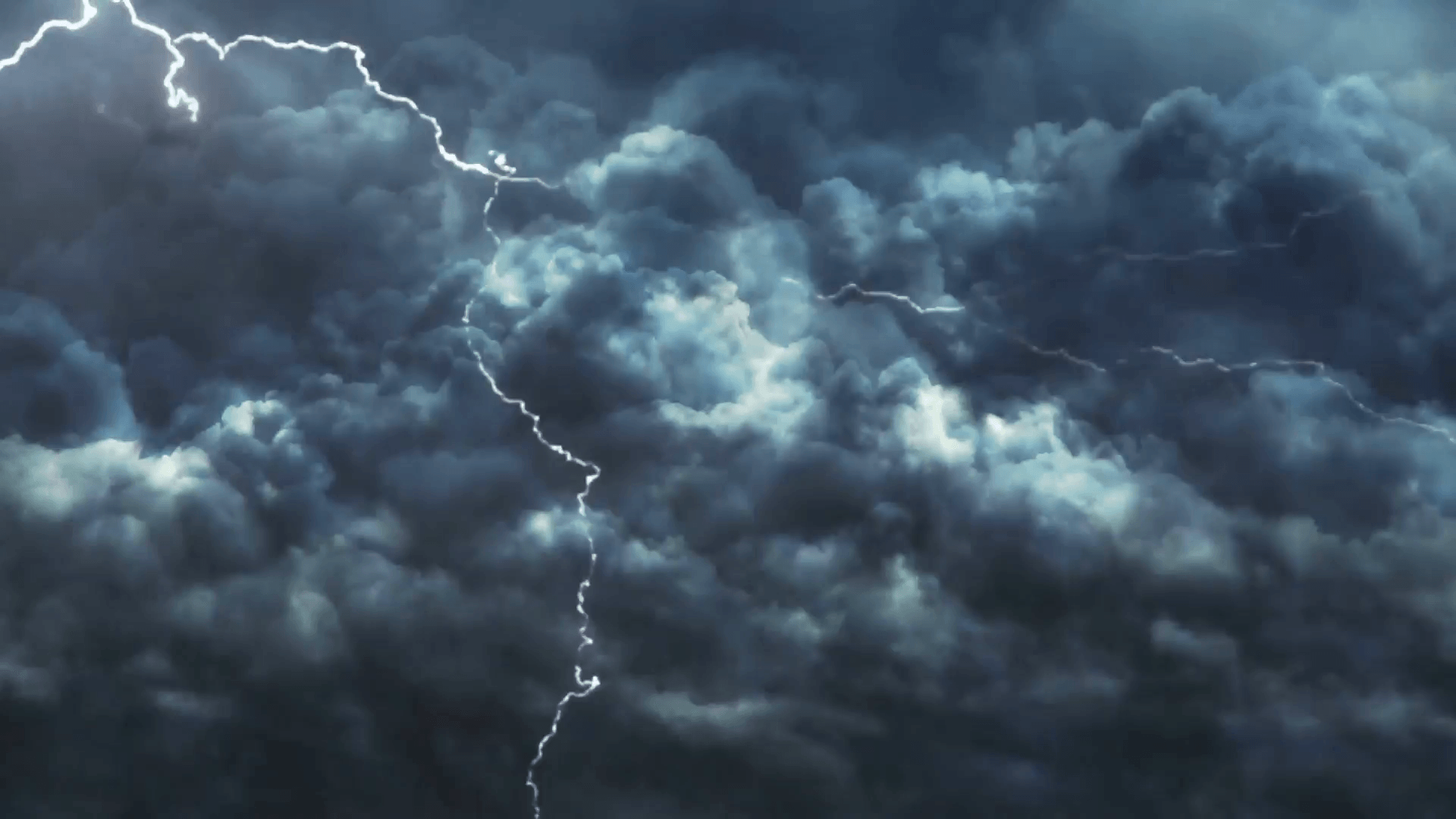 Fulmine tra nuvole tempesta, 1920x1080 1080p, Laptop