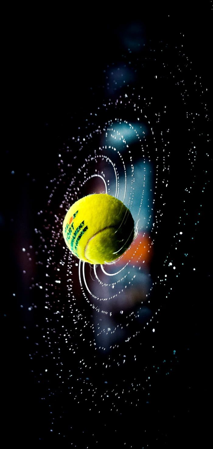 Pallina da tennis galassia, 700x1478 Full HD Verticale, iPhone