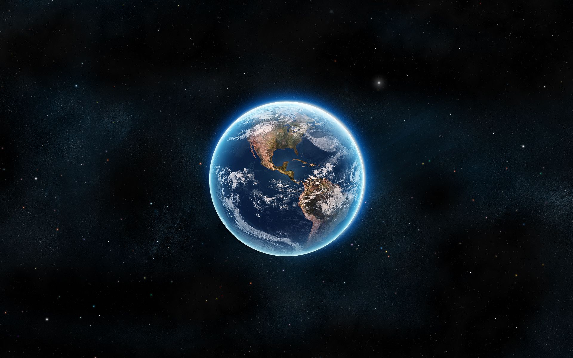 Pianeta Terra nello spazio, 1920x1200 Full HD+, PC Desktop