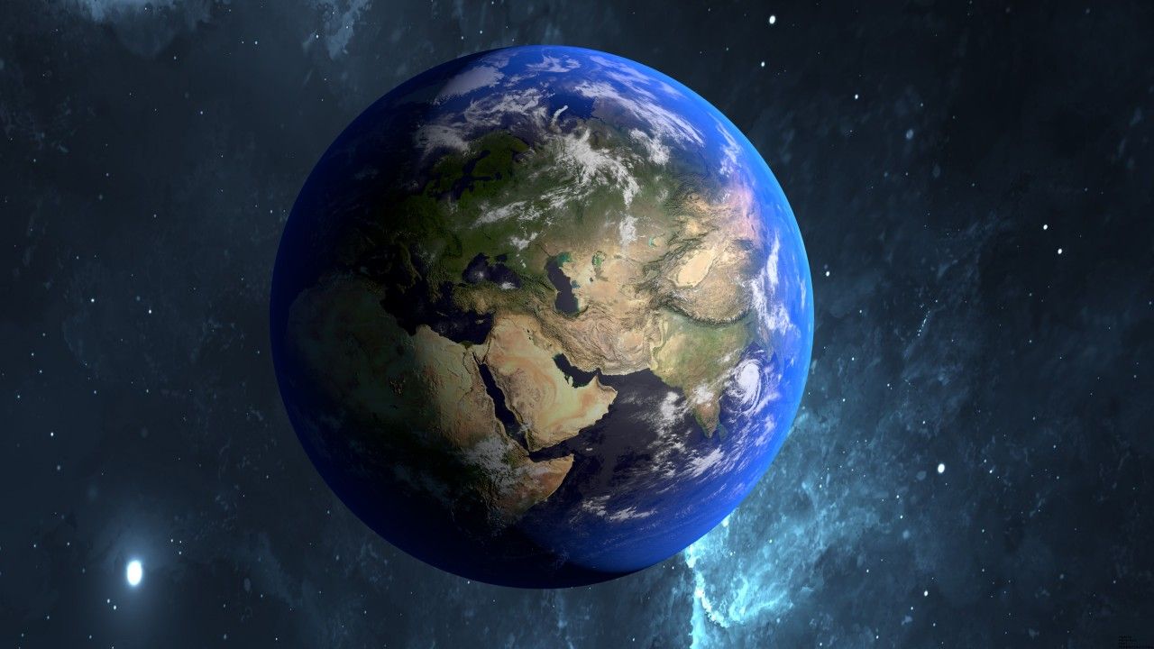 Pianeta Terra nello spazio, 1280x720 720p, Laptop