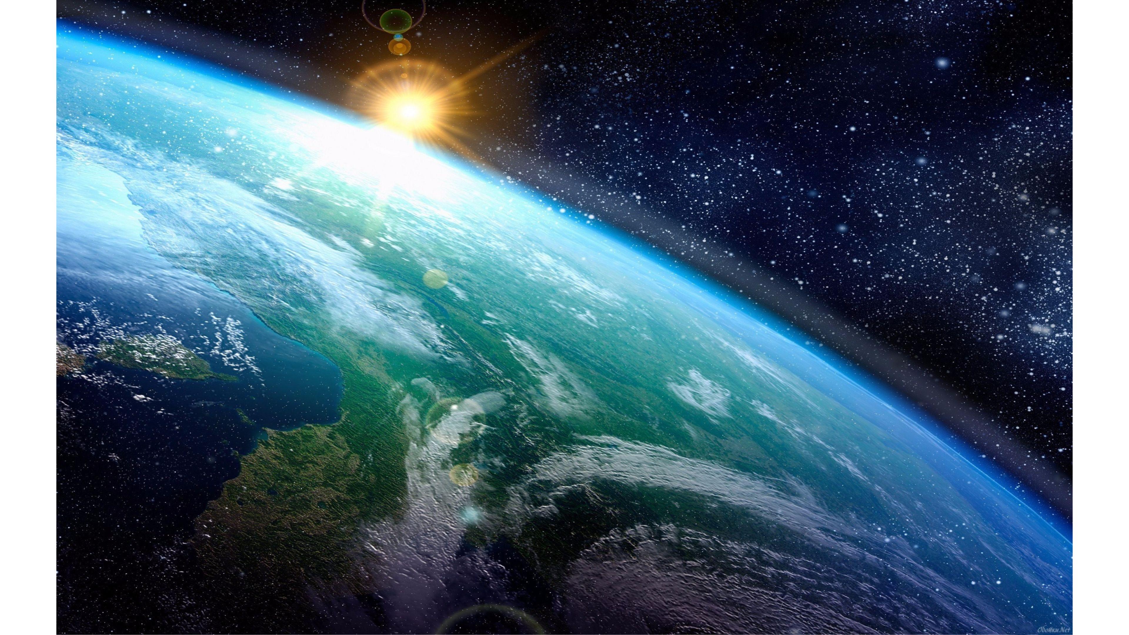 Pianeta Terra dallo spazio, 3840x2160 UHD, PC 4K
