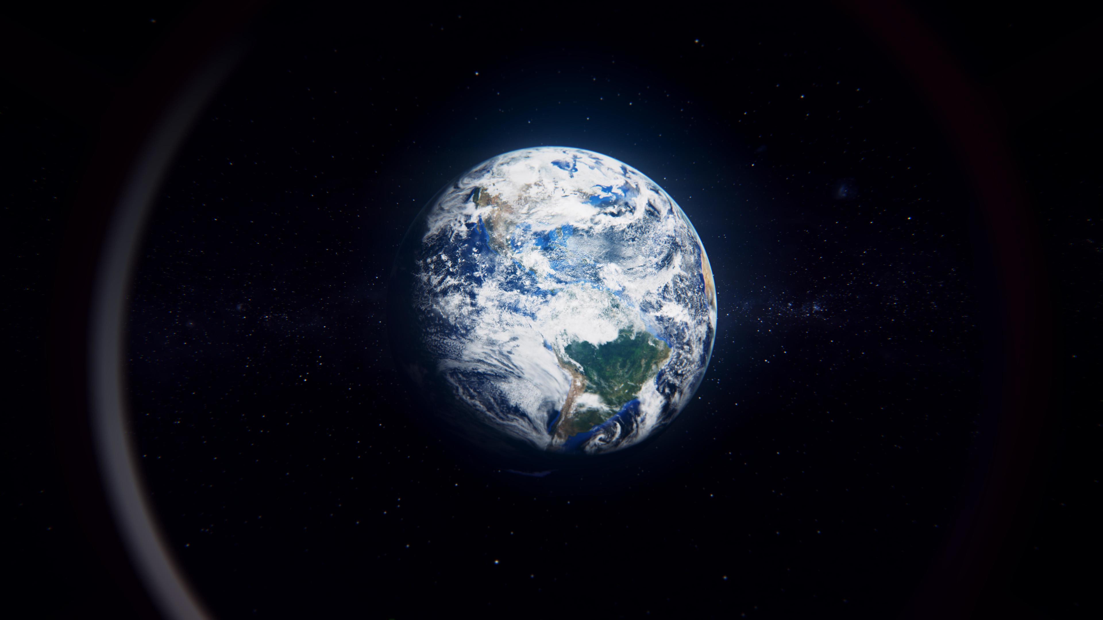 Terra vista dallo spazio, 3840x2160 Ultra HD, 4K TV