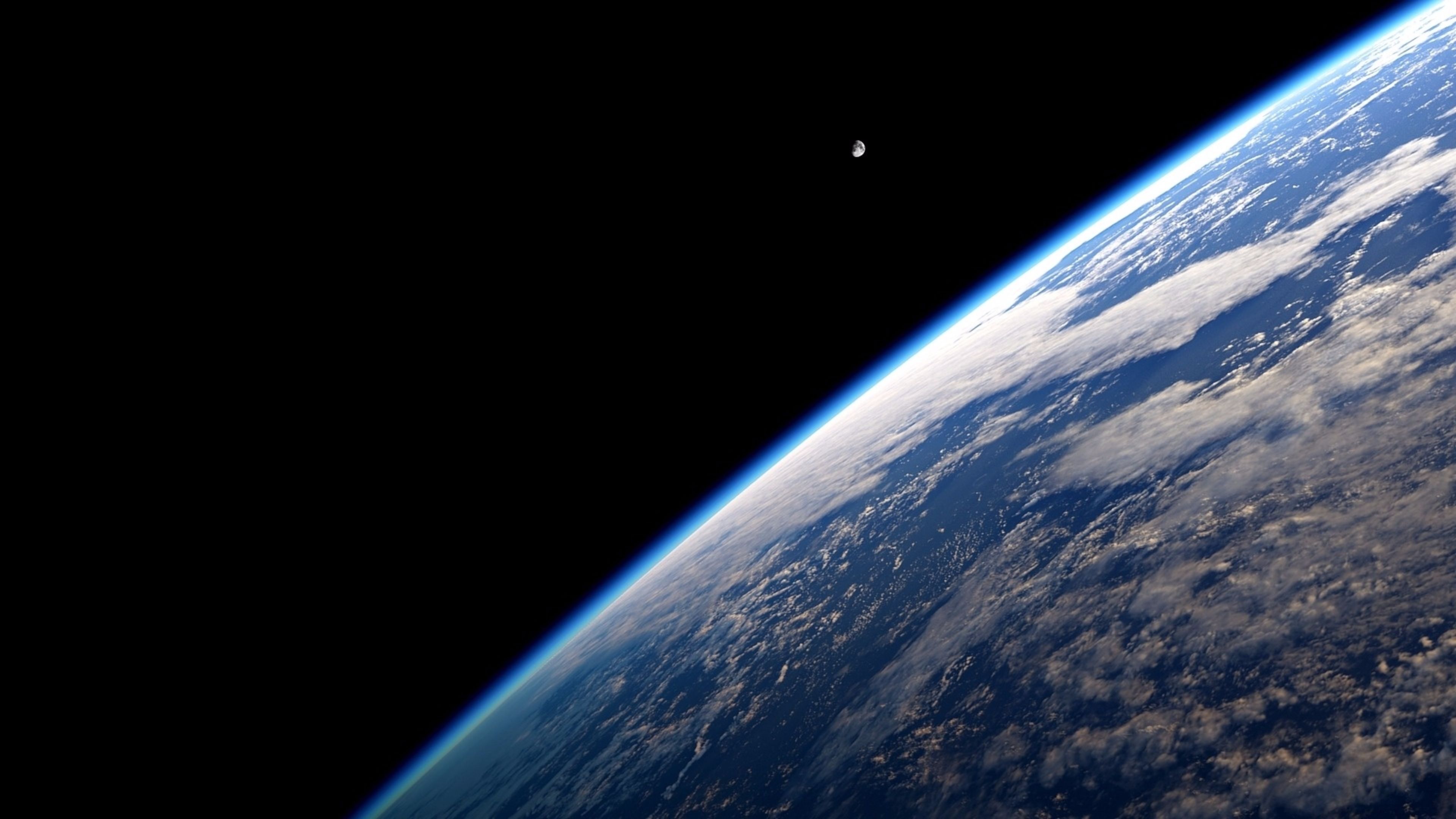 Terra vista dallo spazio, 3840x2160 UHD, PC 4K