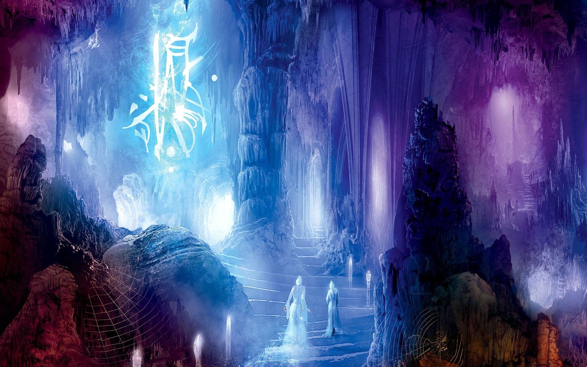 caverna magica cristalli blu, 1920x1200 Full HD+ WUXGA, iMac