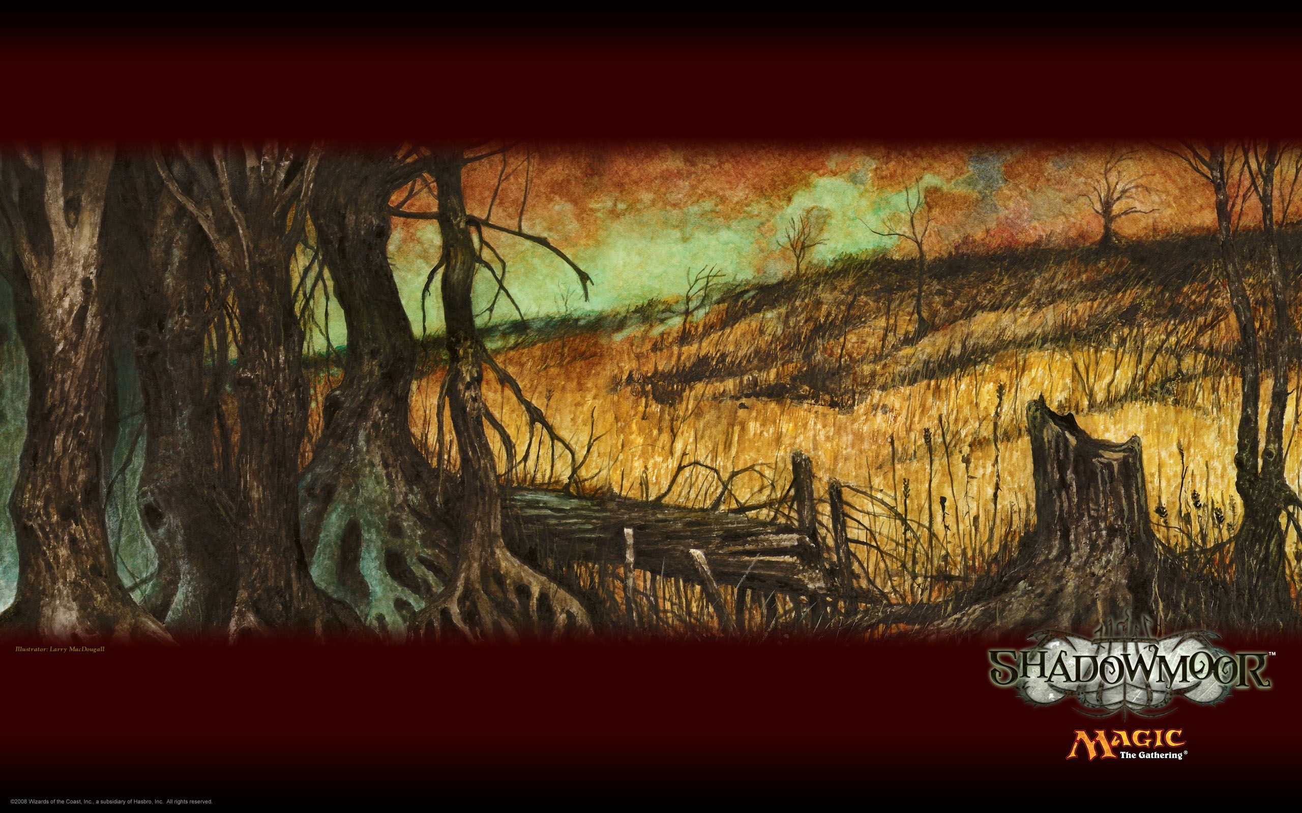 Palude oscura Magic the Gathering, 2560x1600 2K, MacBook Pro