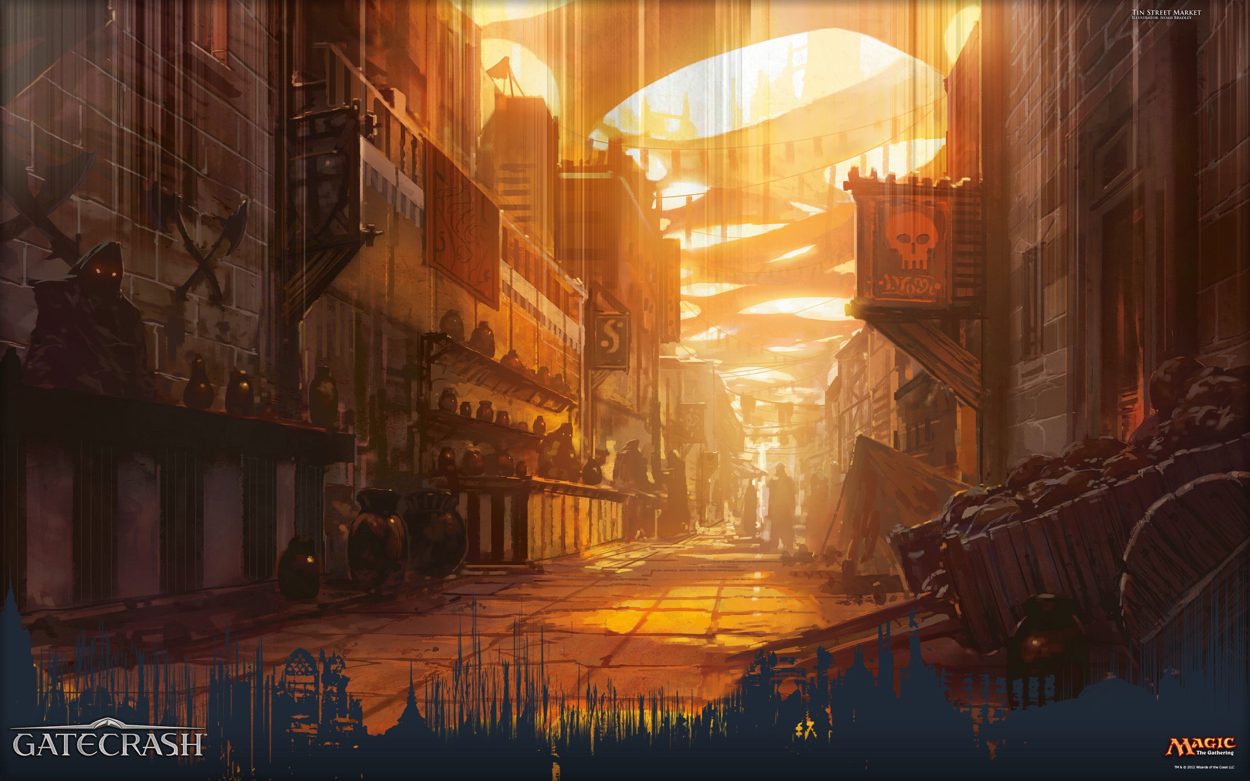 Città fantasy Ravnica, Magic Gatecrash, 2560x1600 2K+, PC