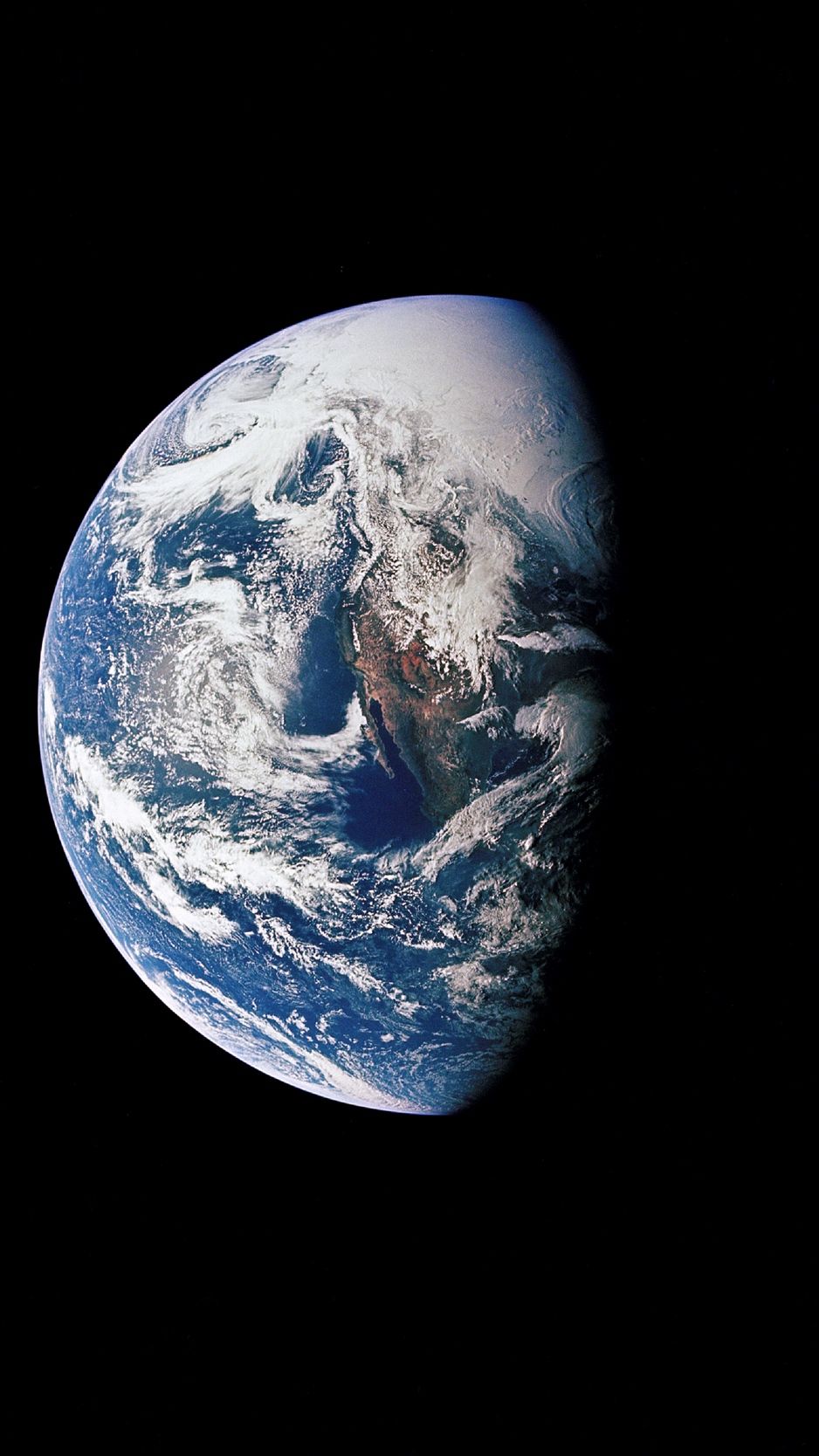 Pianeta Terra dallo spazio, 938x1668 Full HD Verticale, iPhone