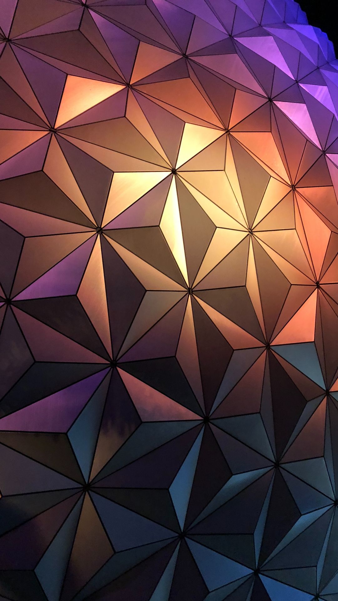 Spaceship Earth Epcot geodetica, Walt Disney World, 1080x1920 Verticale, iPhone Pro Max