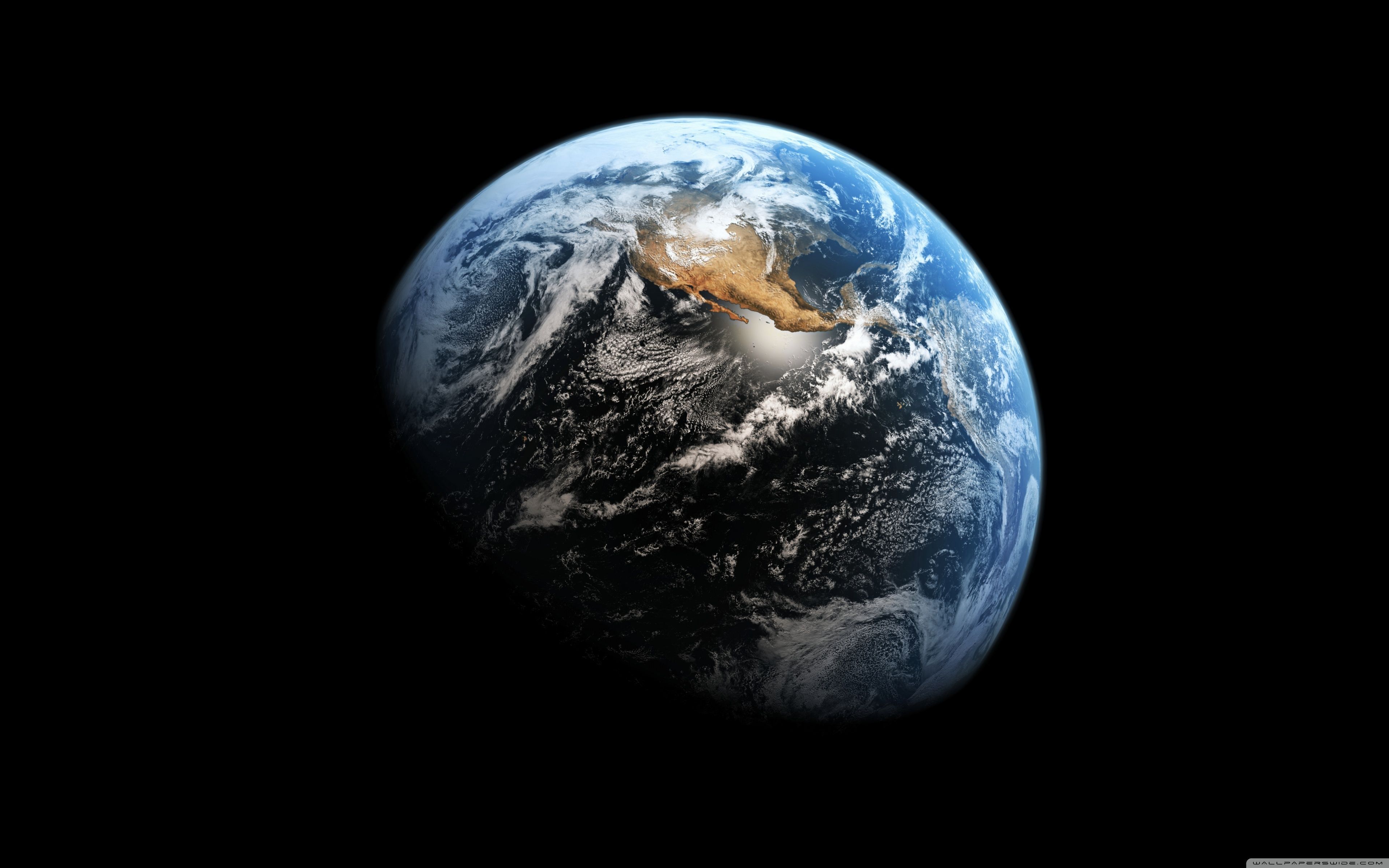 Terra parziale ombra nera, 3840x2400 Ultra HD, 4K TV