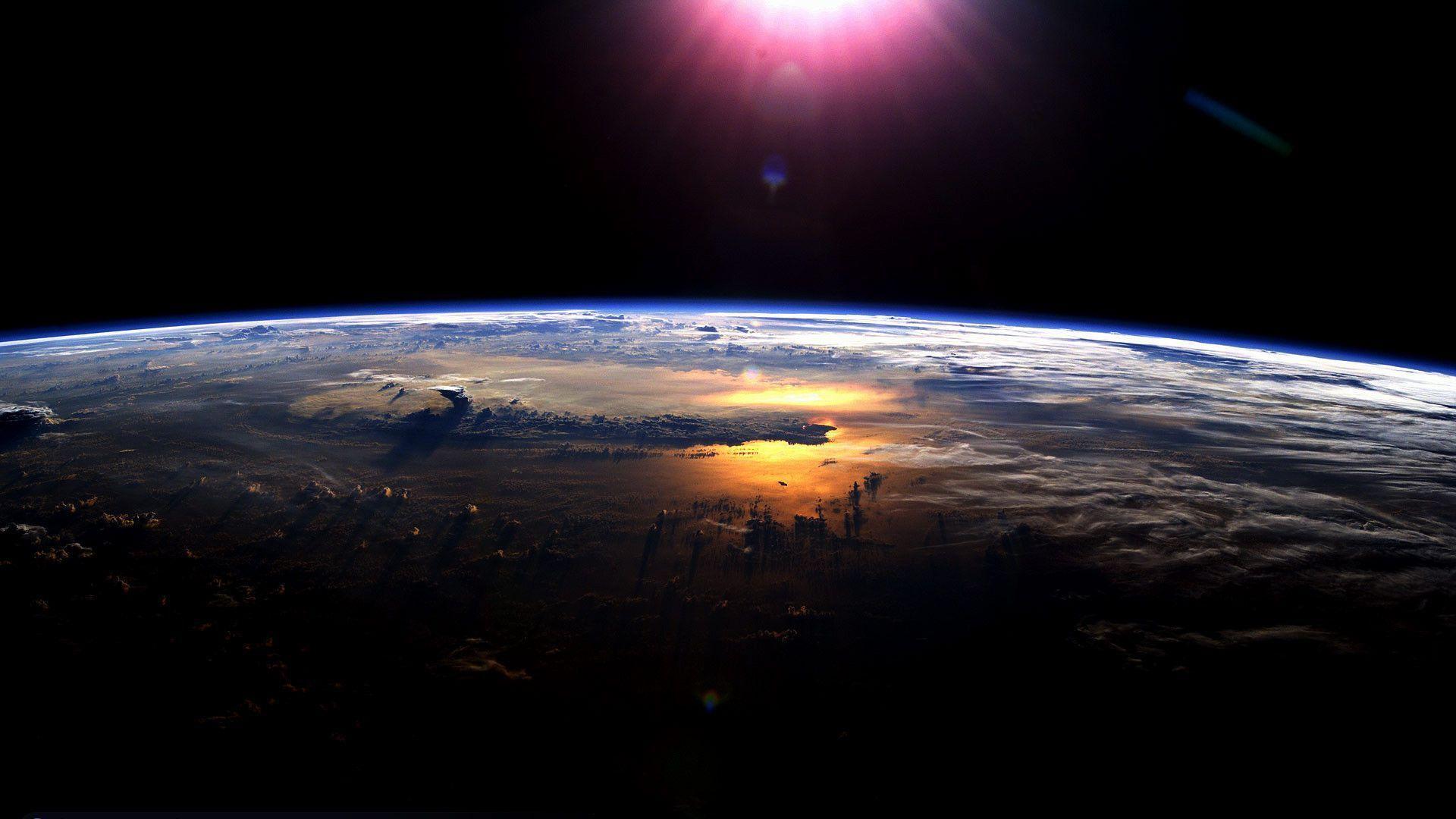 Alba terrestre dall'orbita, 1920x1080 1080p, Desktop