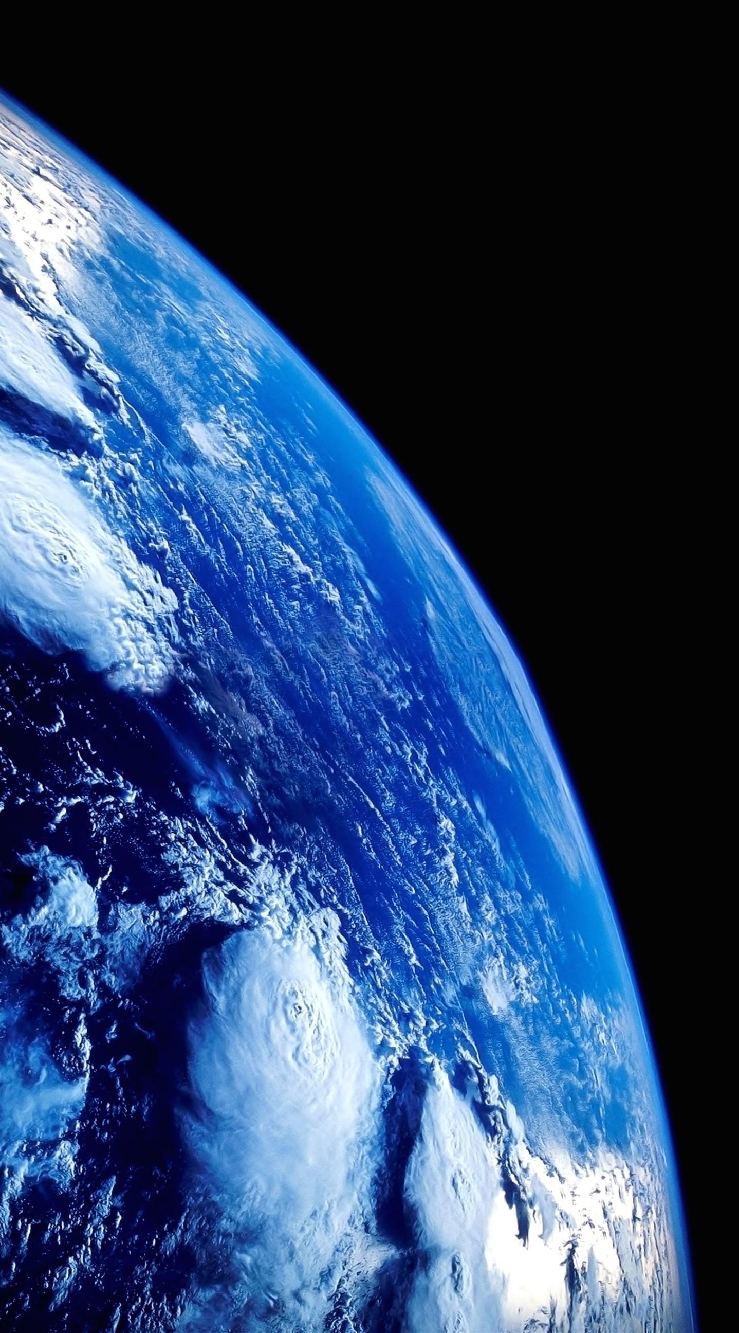 Mezza Terra blu nuvole, 1438x2592 Verticale, Telefono