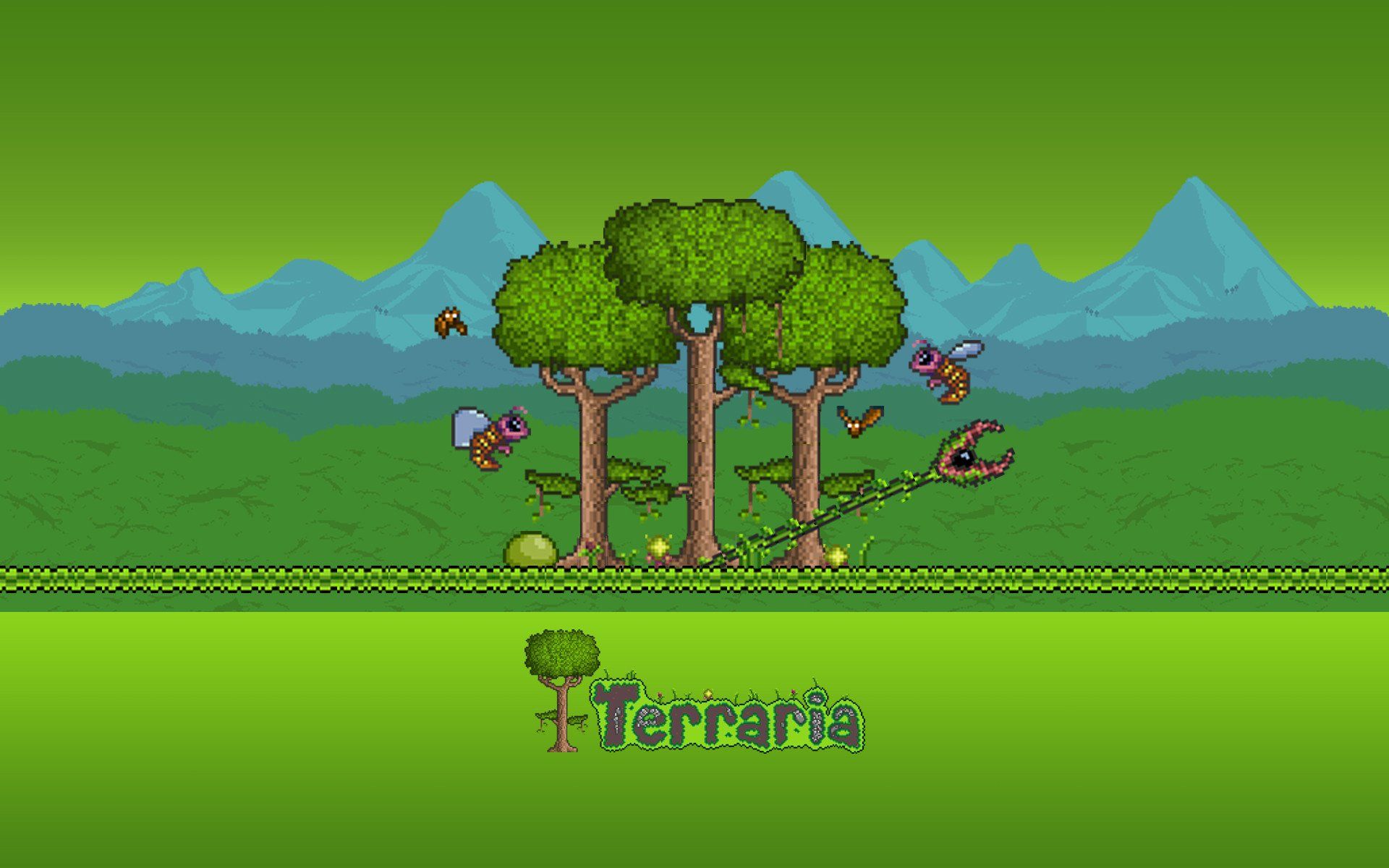 Drago bianco Terraria 3D, 1244x700 HD, Desktop