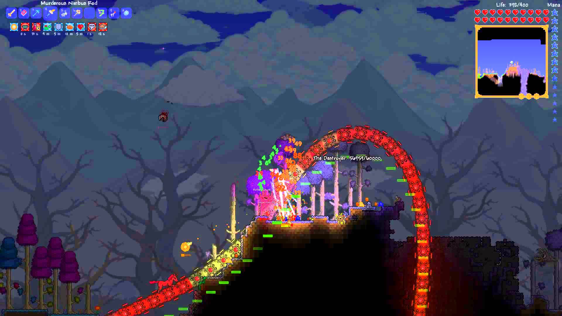 The Destroyer Terraria boss, 1280x720 HD, PC Desktop