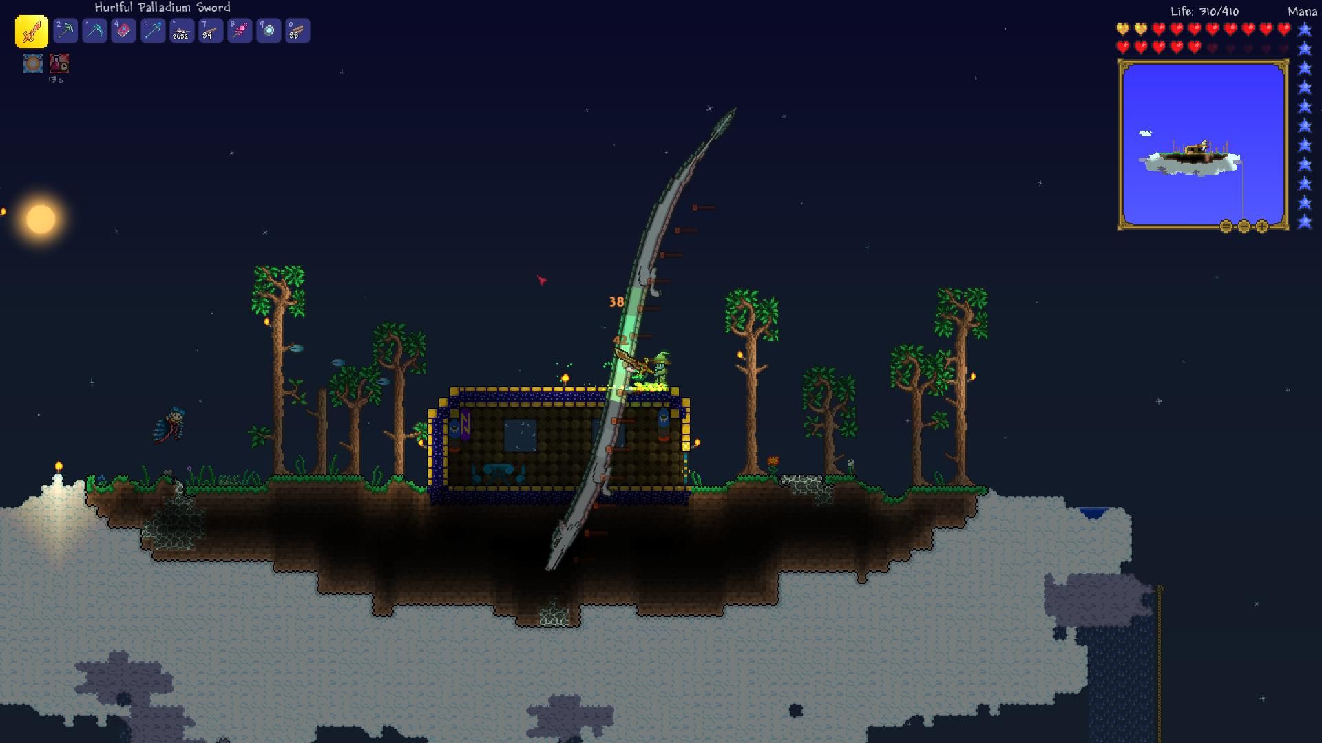 Destroyer boss Terraria pixel, 1920x1080 Full HD 1080p, Desktop