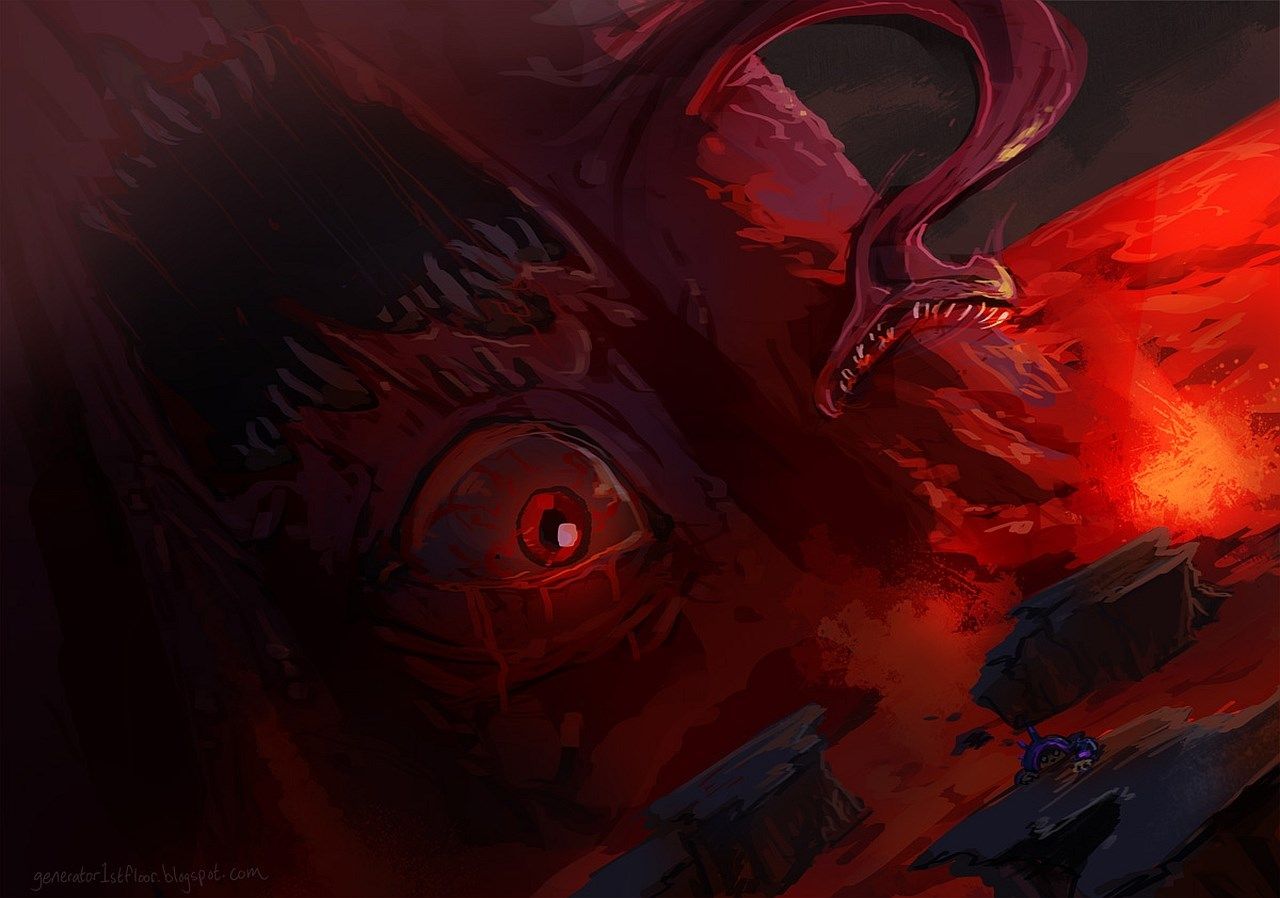 Destroyer occhio rosso Terraria, 1280x898 HD, Desktop