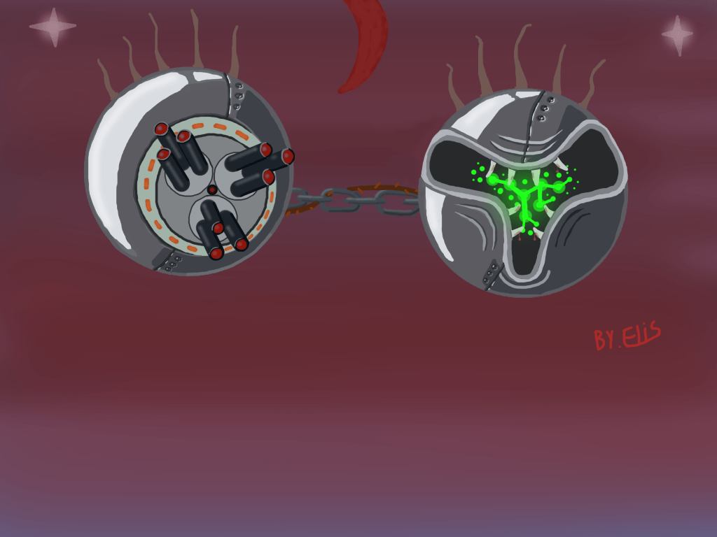 Personaggio con eclissi e falce, 1024x768 HD, PC Desktop