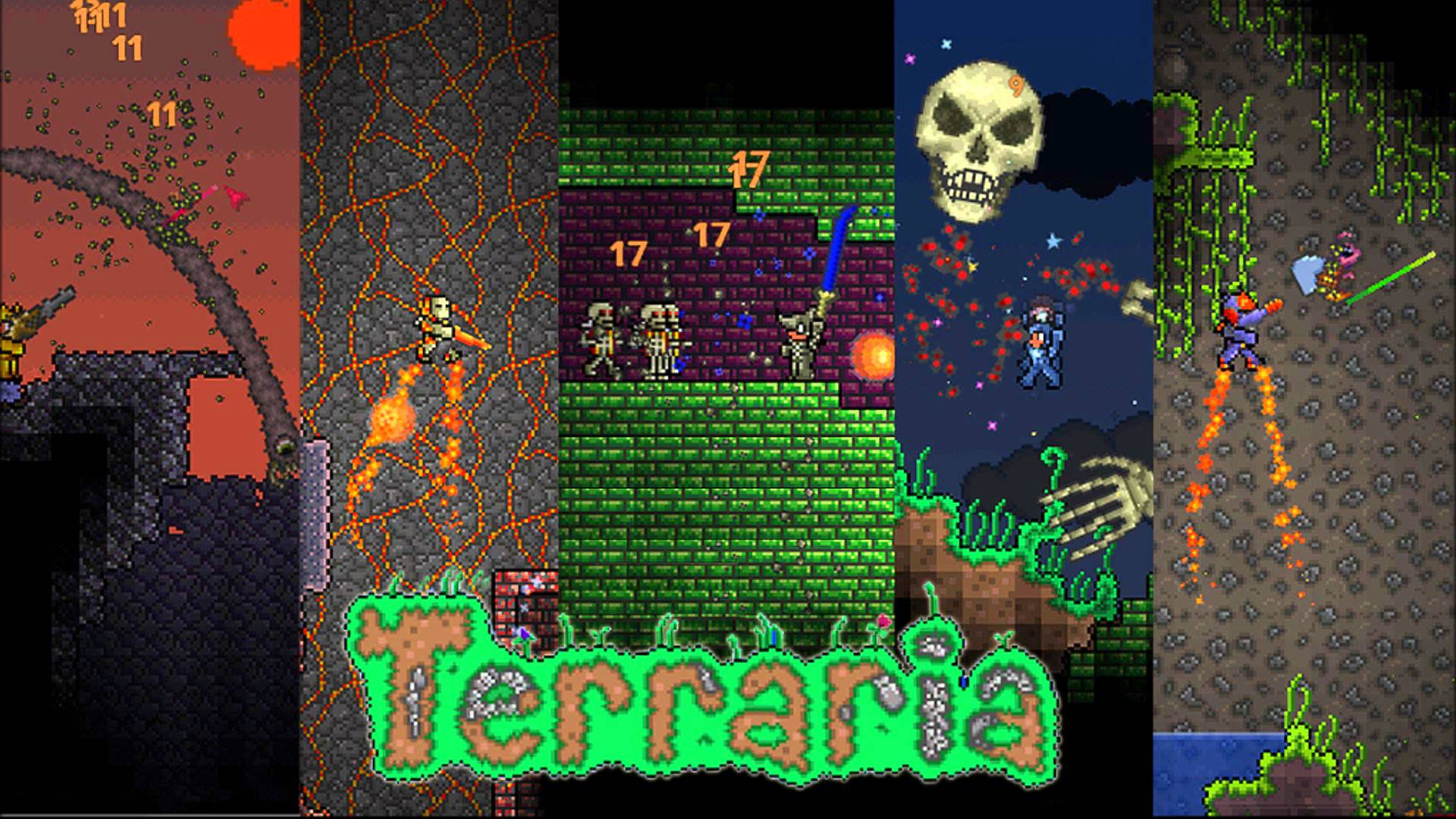 The Twins boss Terraria, 1920x1080 Full HD 1080p, PC Desktop