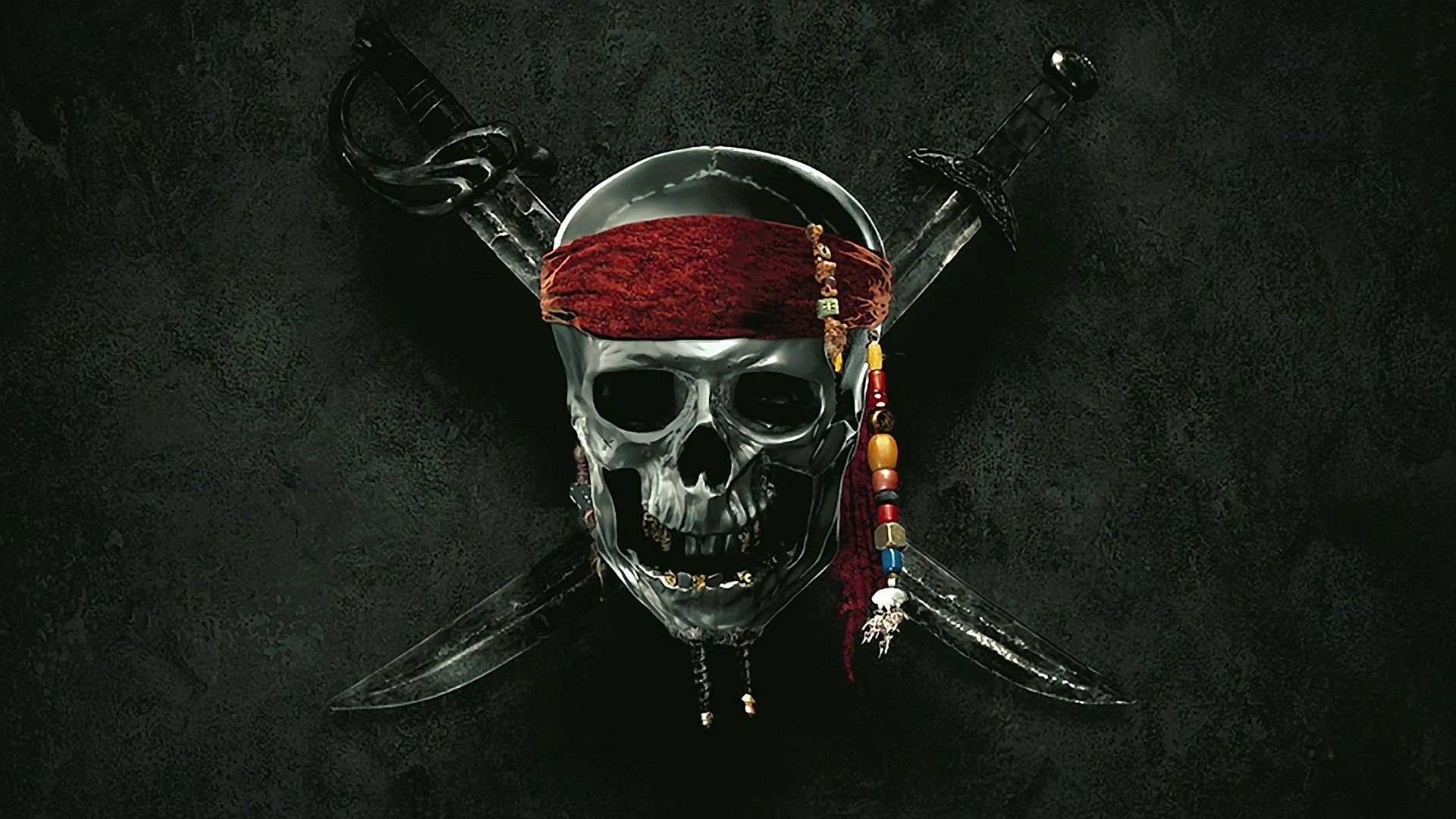 Teschio pirata con spade, 1920x1080 Full HD 1080p, Desktop