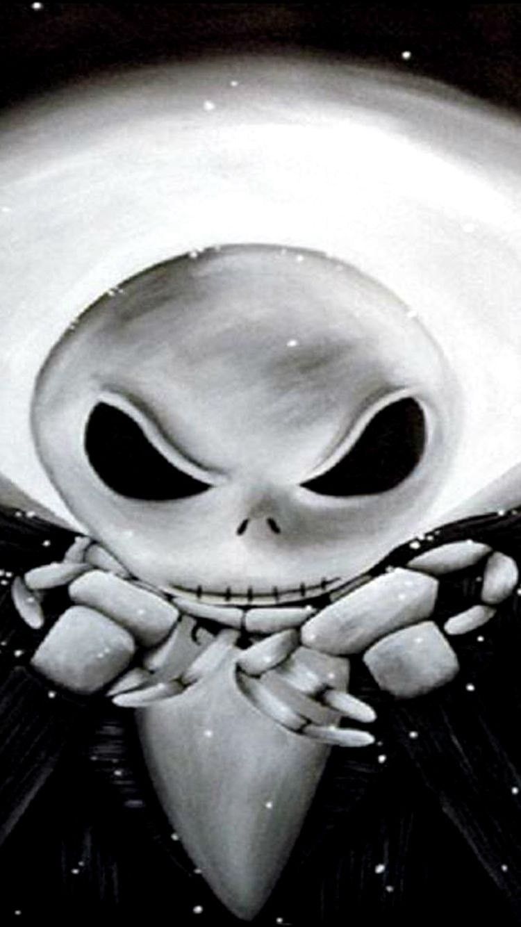 Jack Skellington teschio spaventoso, 750x1334 Full HD Verticale, iPhone
