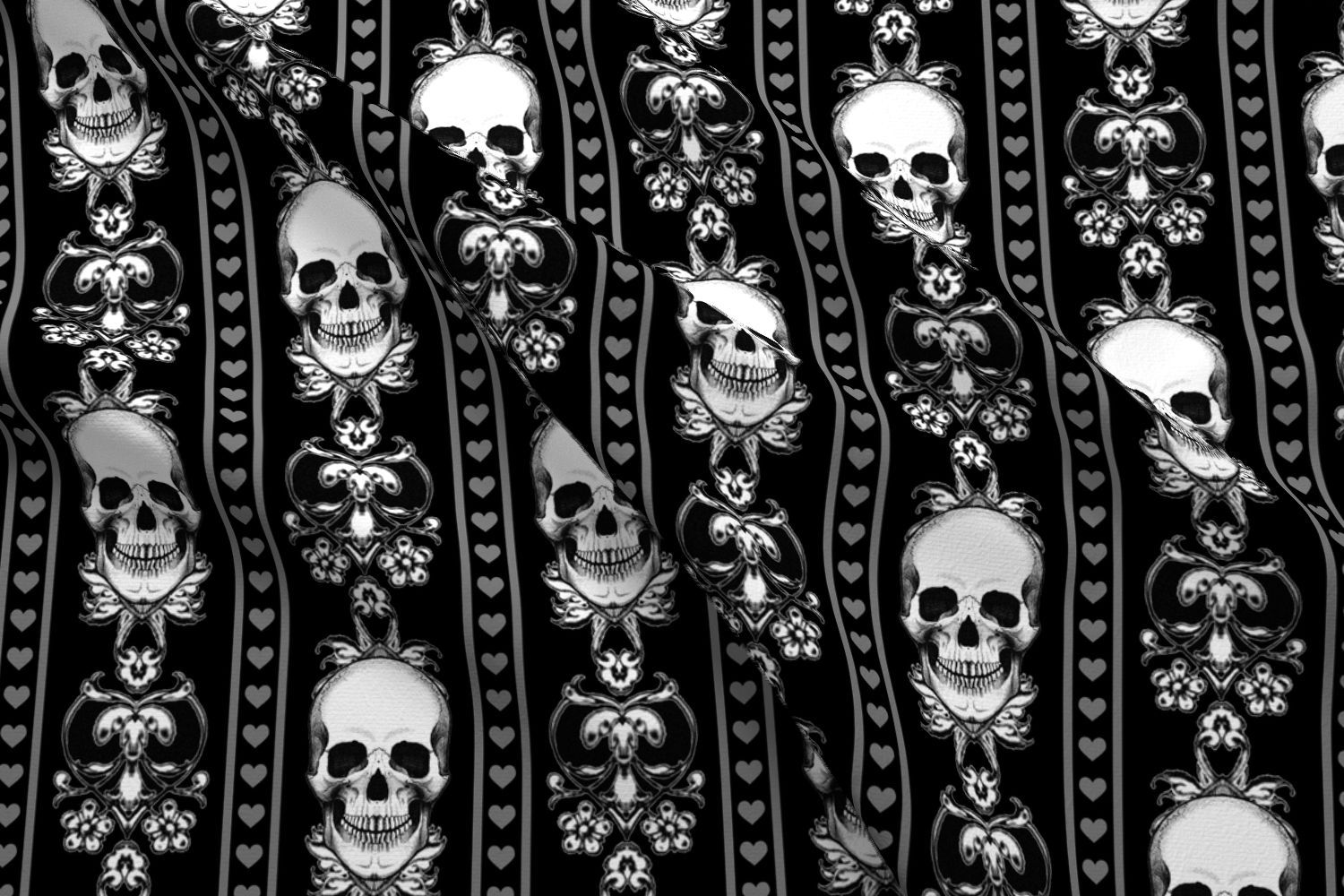 Teschio stile Día de los Muertos con rosa, 1920x1080 Full HD, PC Desktop