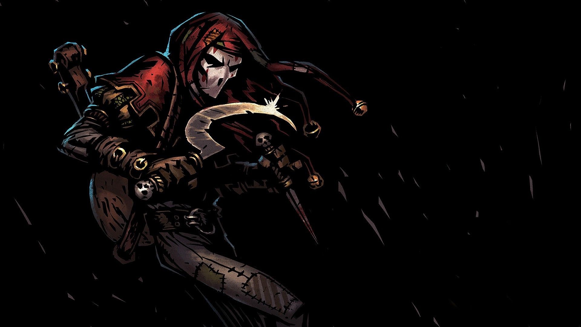 Giullare Darkest Dungeon con pugnali, 1920x1080 1080p, Desktop
