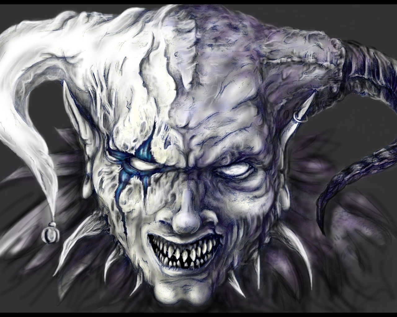 Joker malvagio con marionetta, 2200x1285 2K, Desktop