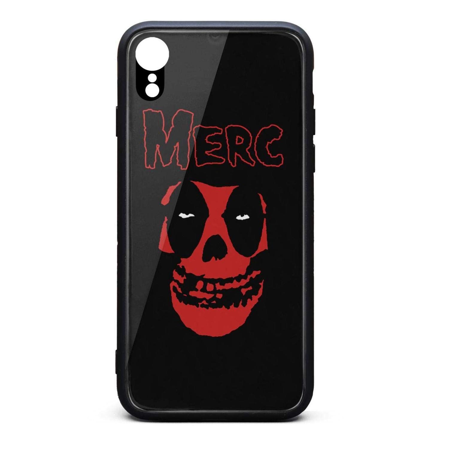 Teschio Misfits stile Deadpool rosso, Marvel, 1500x1500 HD, Desktop