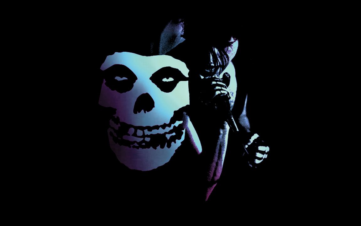 Teschio Misfits con coltello, 1152x720 HD, Laptop