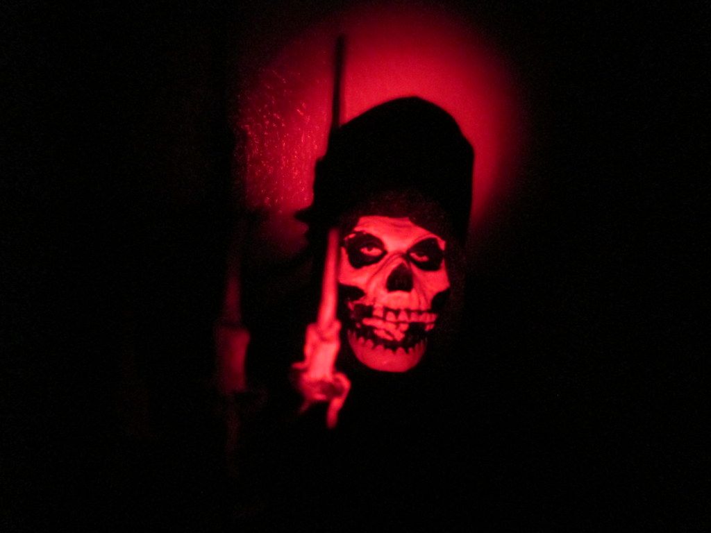 Teschio Crimson Ghost Misfits, 1024x768 HD, Desktop
