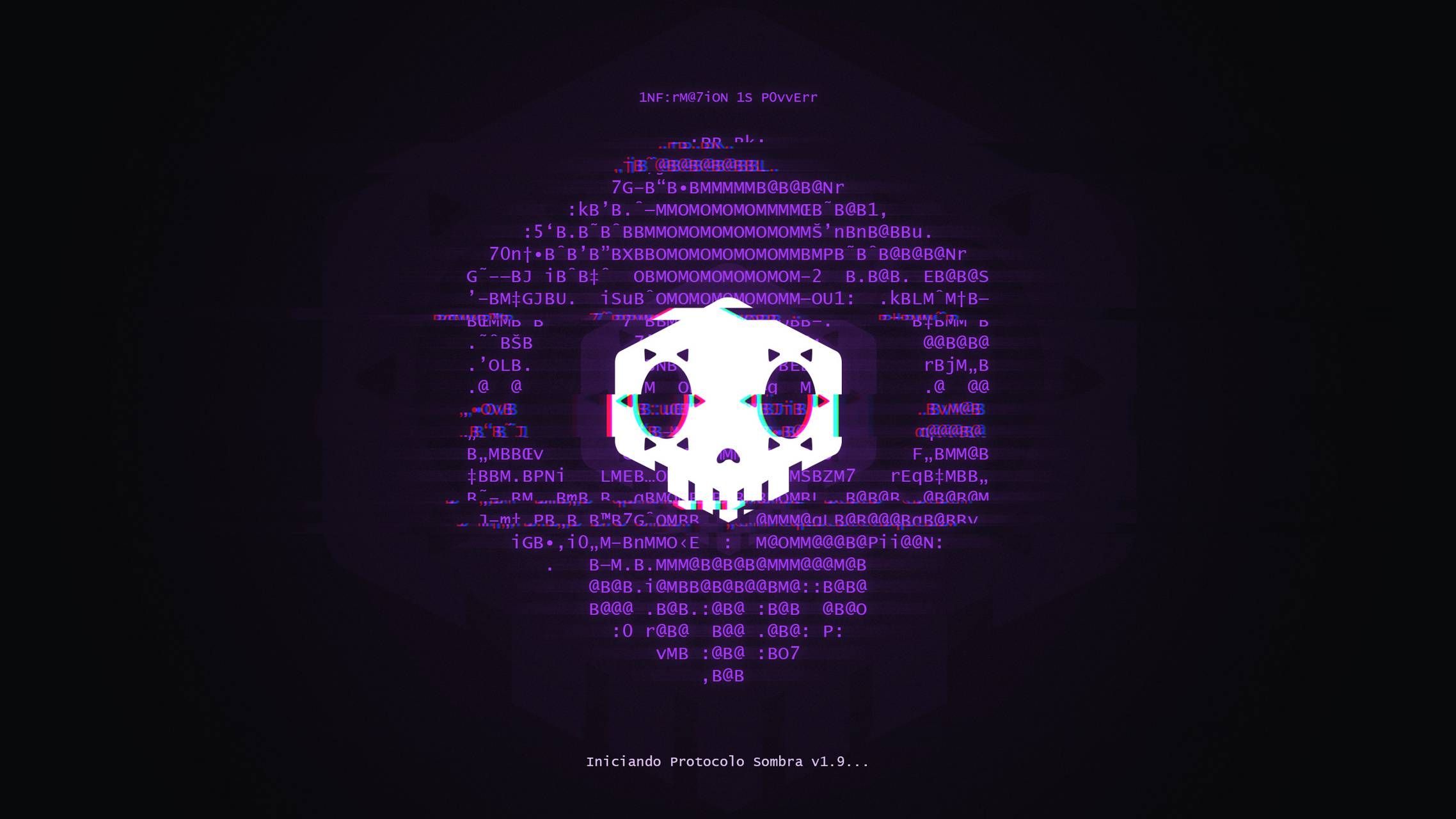 Teschio hacker verde con spade, 1280x800 720p, Laptop