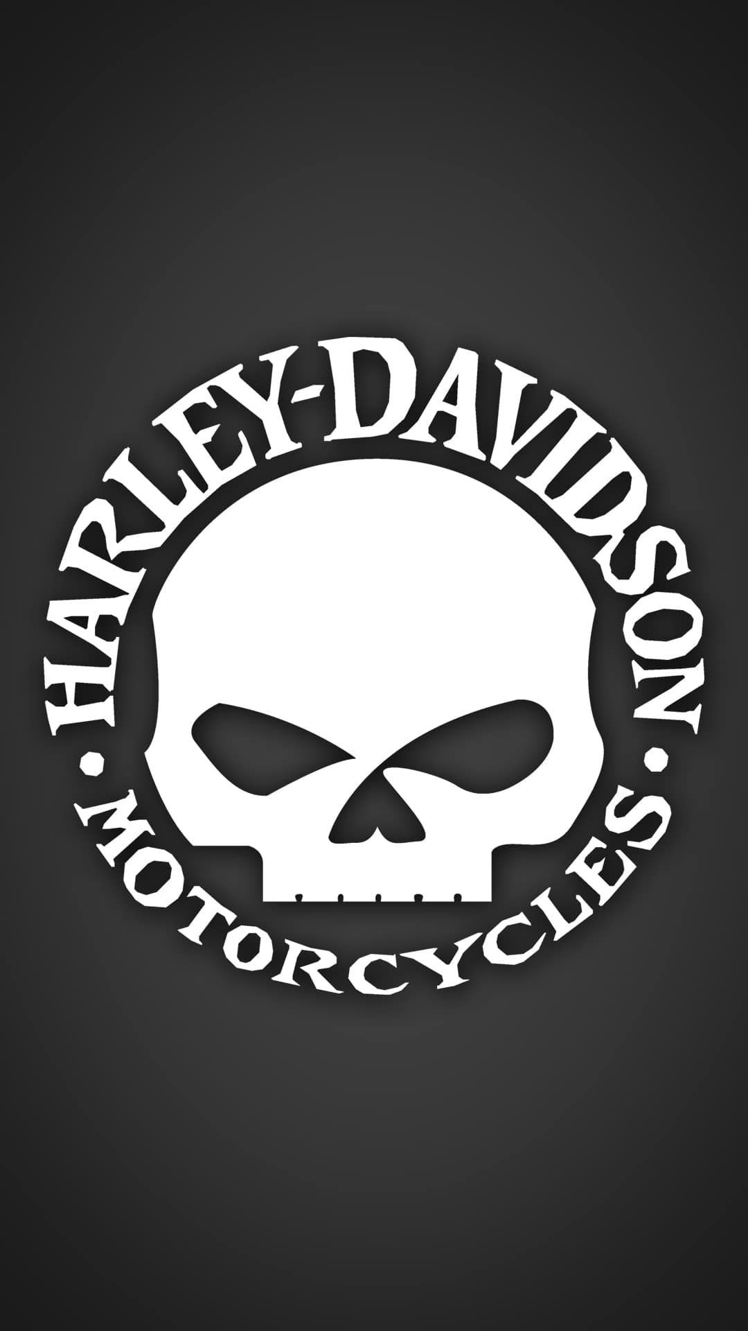 Teschio logo Harley-Davidson, 1080x1920 Verticale, Samsung Galaxy