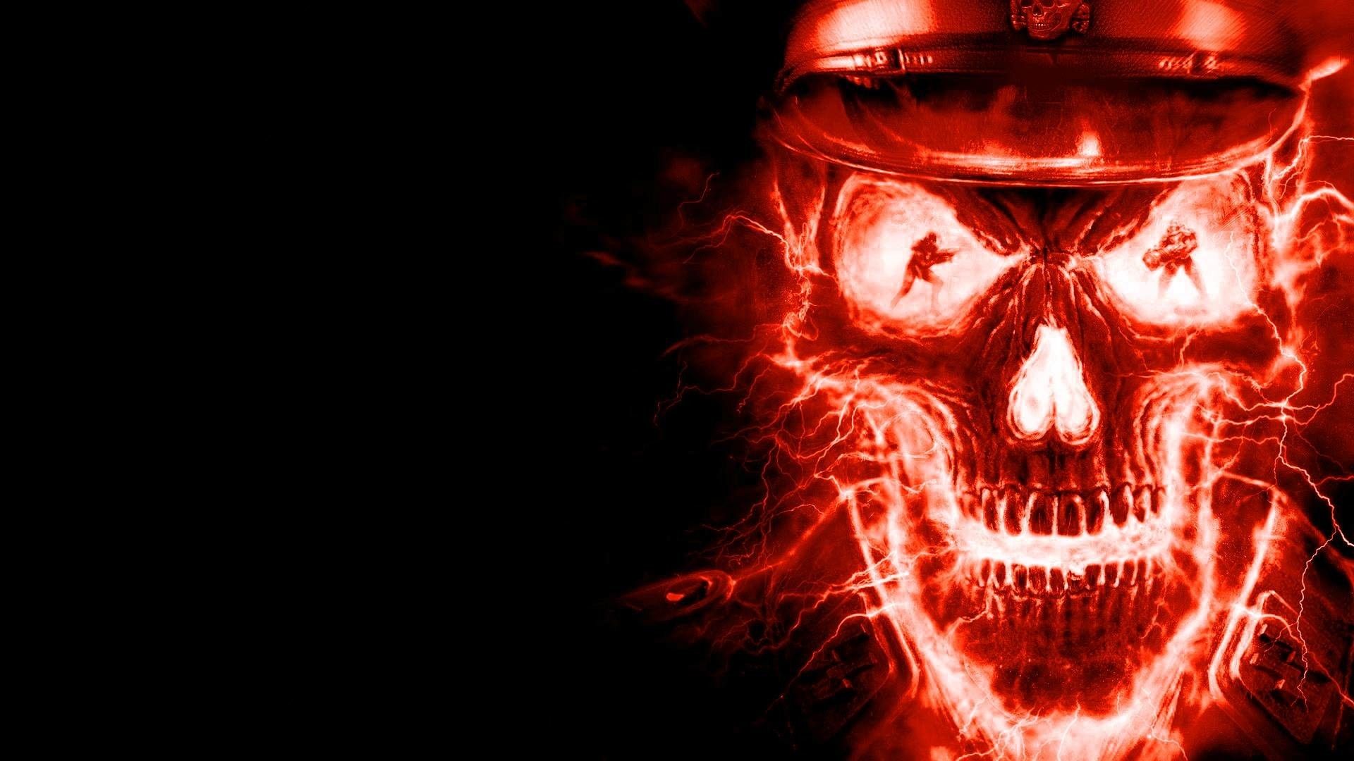 Teschio malvagio con maschera nera, 1920x1080 Full HD 1080p, Laptop