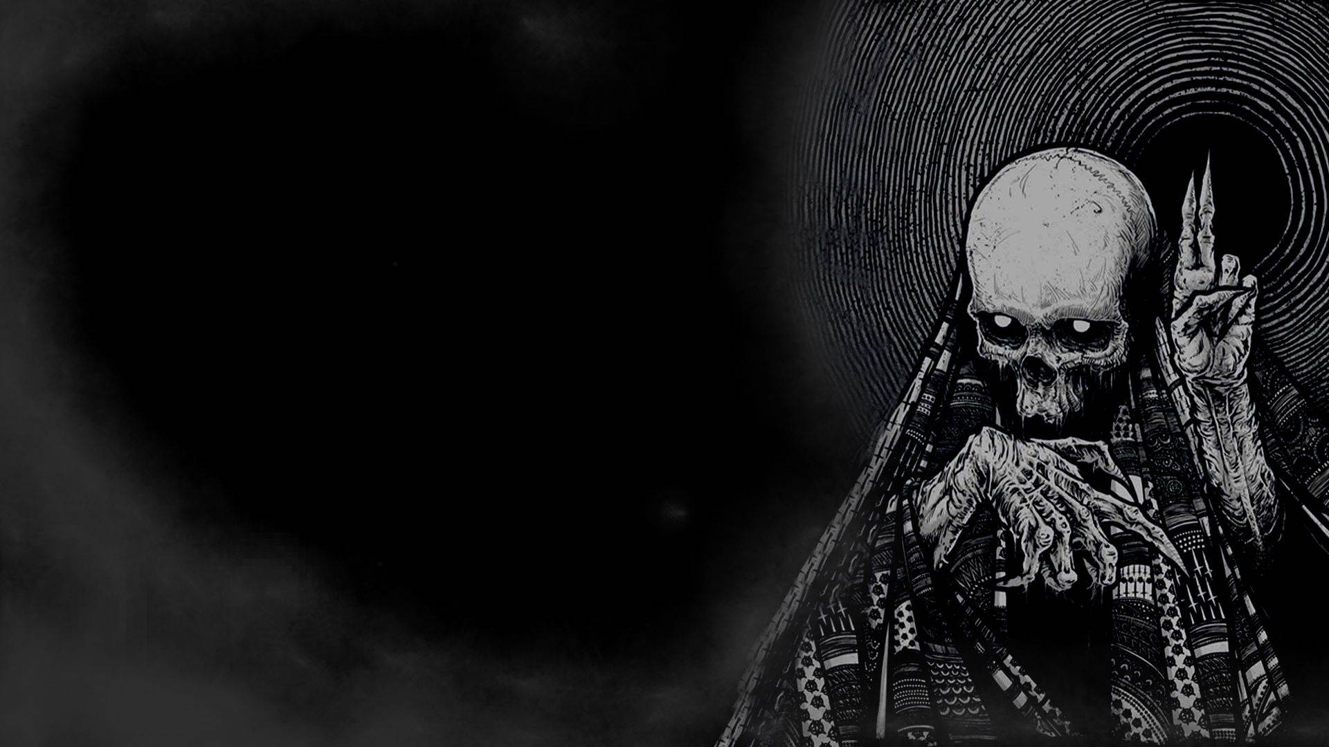 Teschio con elmo vichingo, 1920x1080 1080p, PC