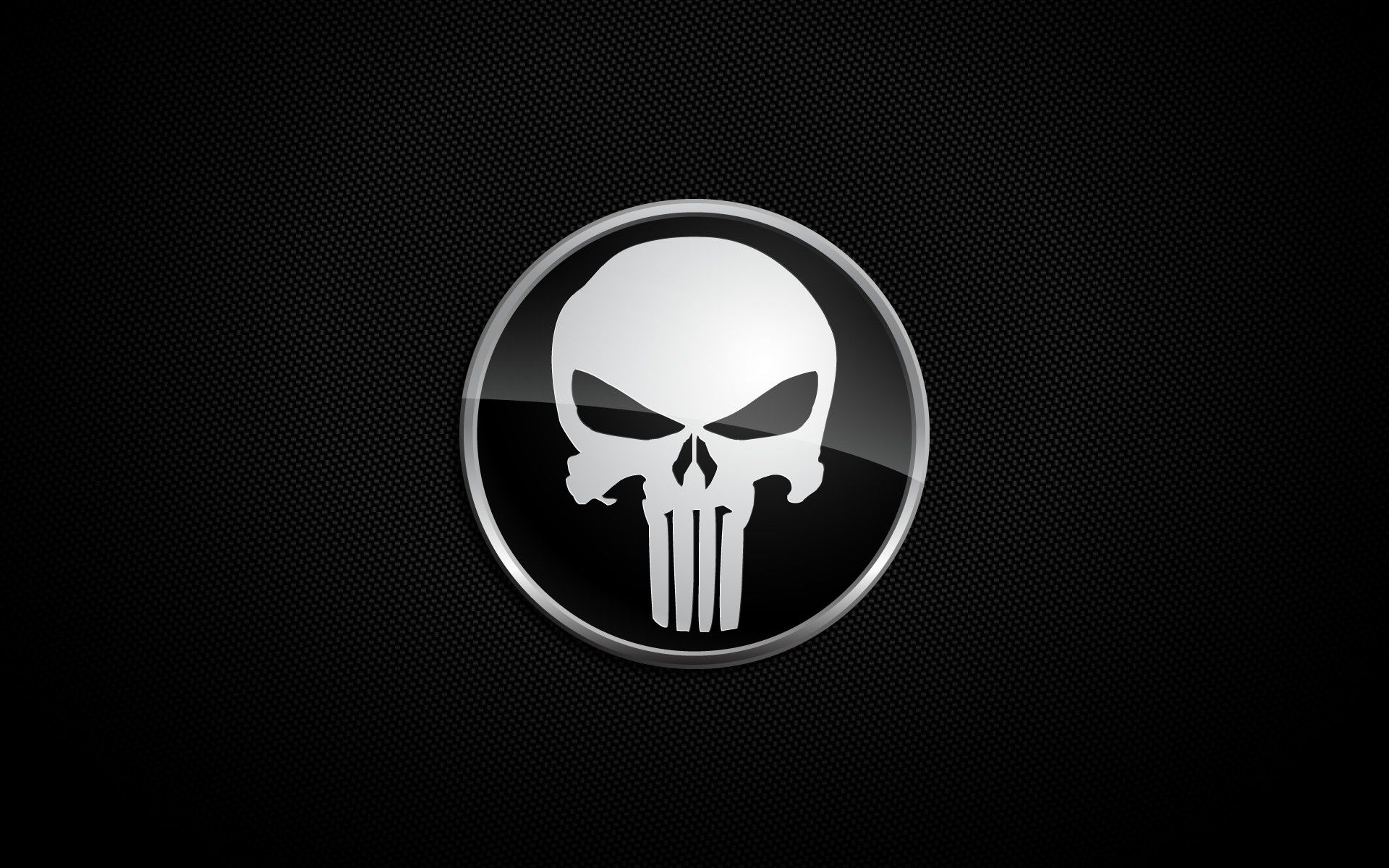 Logo teschio Punisher, Frank Castle, 1920x1200 Full HD+, Laptop