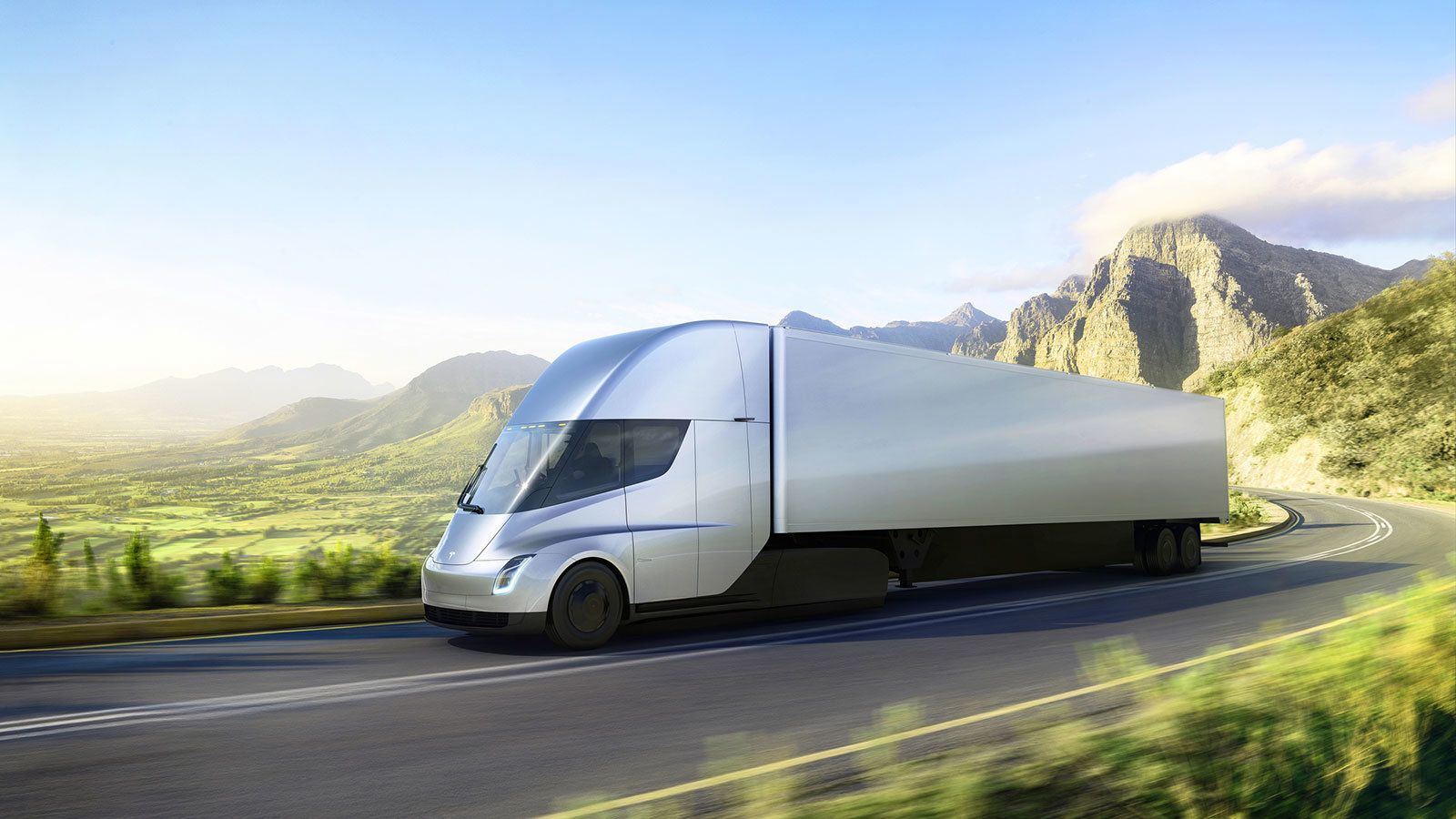 Tesla Cybertruck su strada, 1920x1080 Full HD, Desktop
