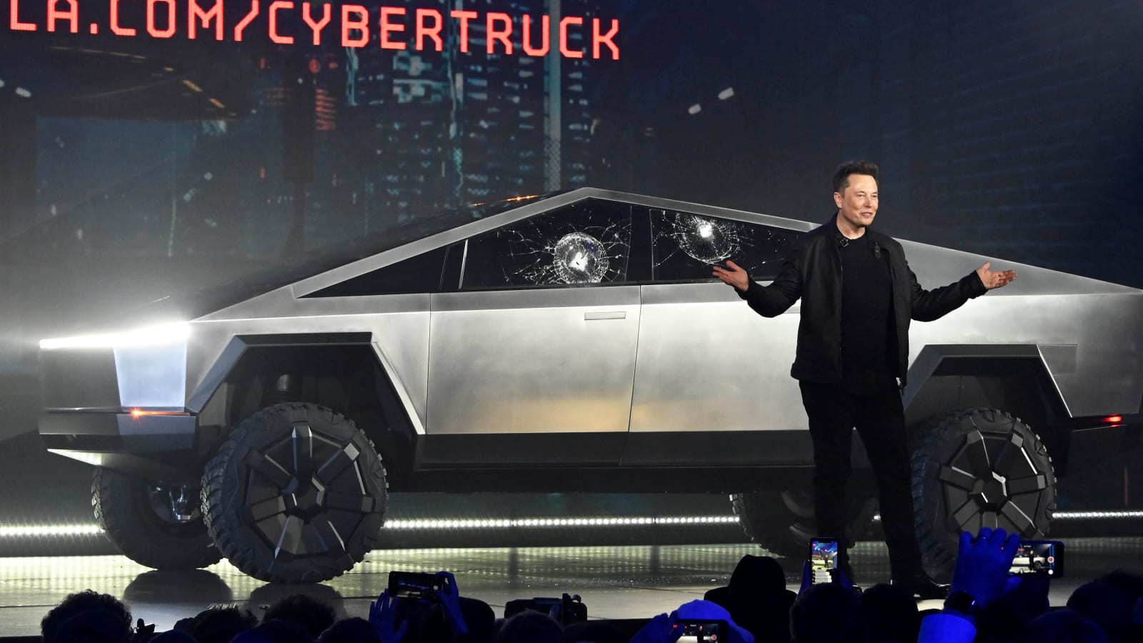 Tesla Semi camion rosso, 1280x720 720p, Laptop