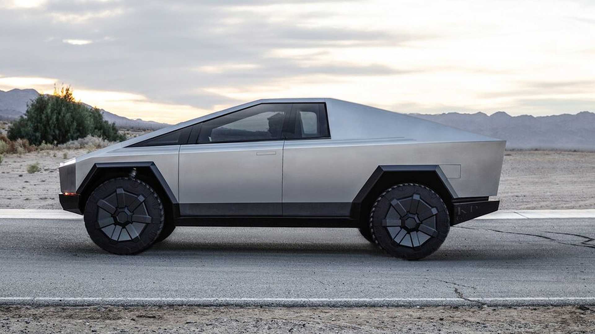 Tesla Cybertruck concept futuristico, 3840x2400 Ultra HD, Monitor 4K