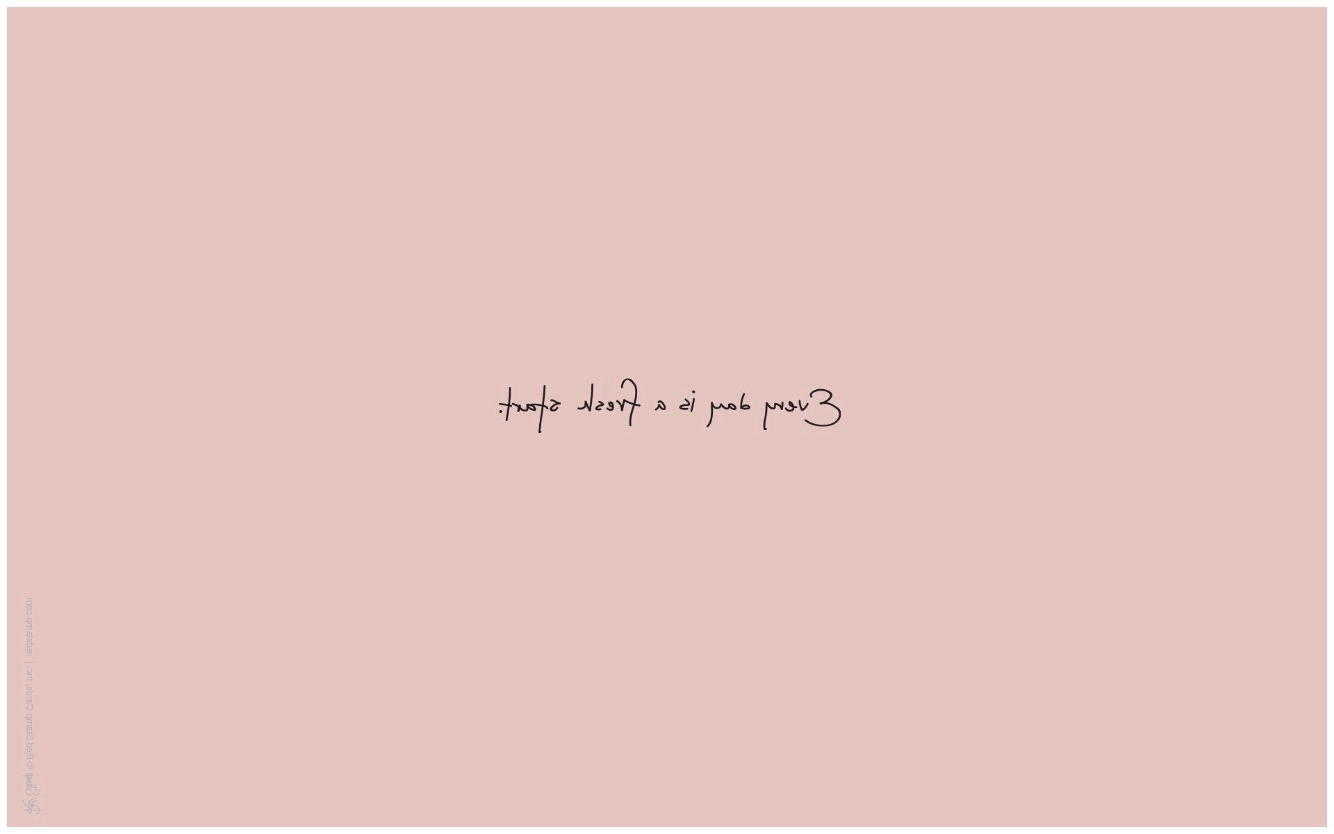Scritta minimalista rosa pastello, 1920x1200 Full HD+ WUXGA, PC Desktop