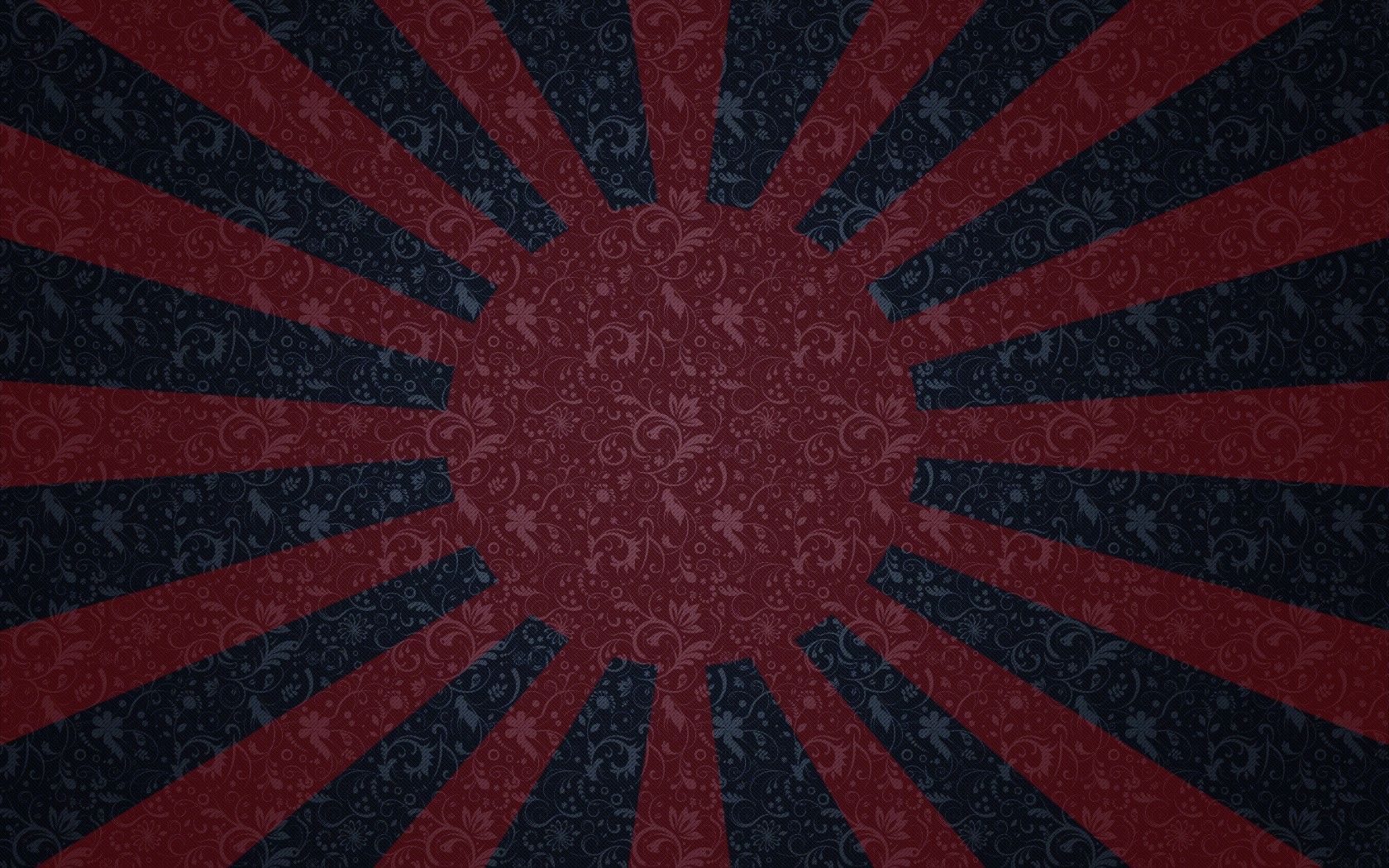 Raggi rossi e neri astratti, 1680x1050 HD, Desktop