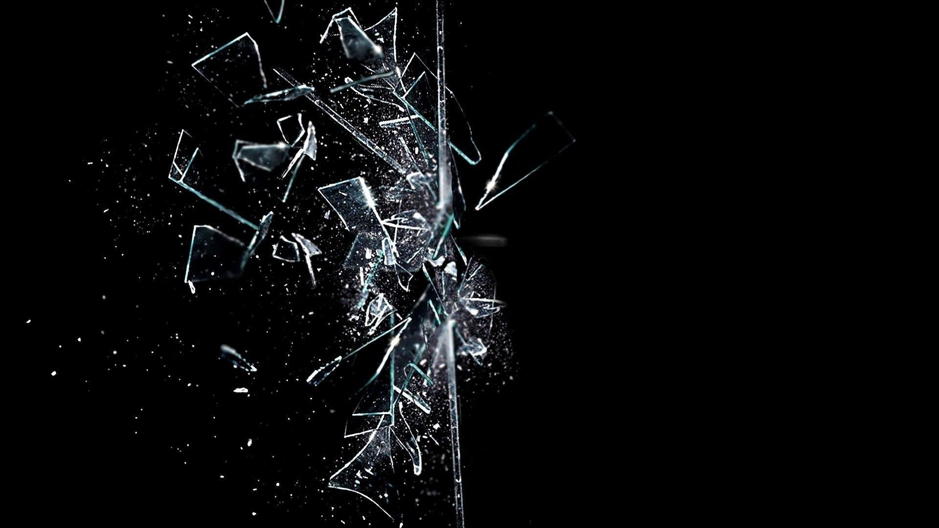 Schermo rotto effetto glitch blu, 1280x720 720p, Monitor Gaming