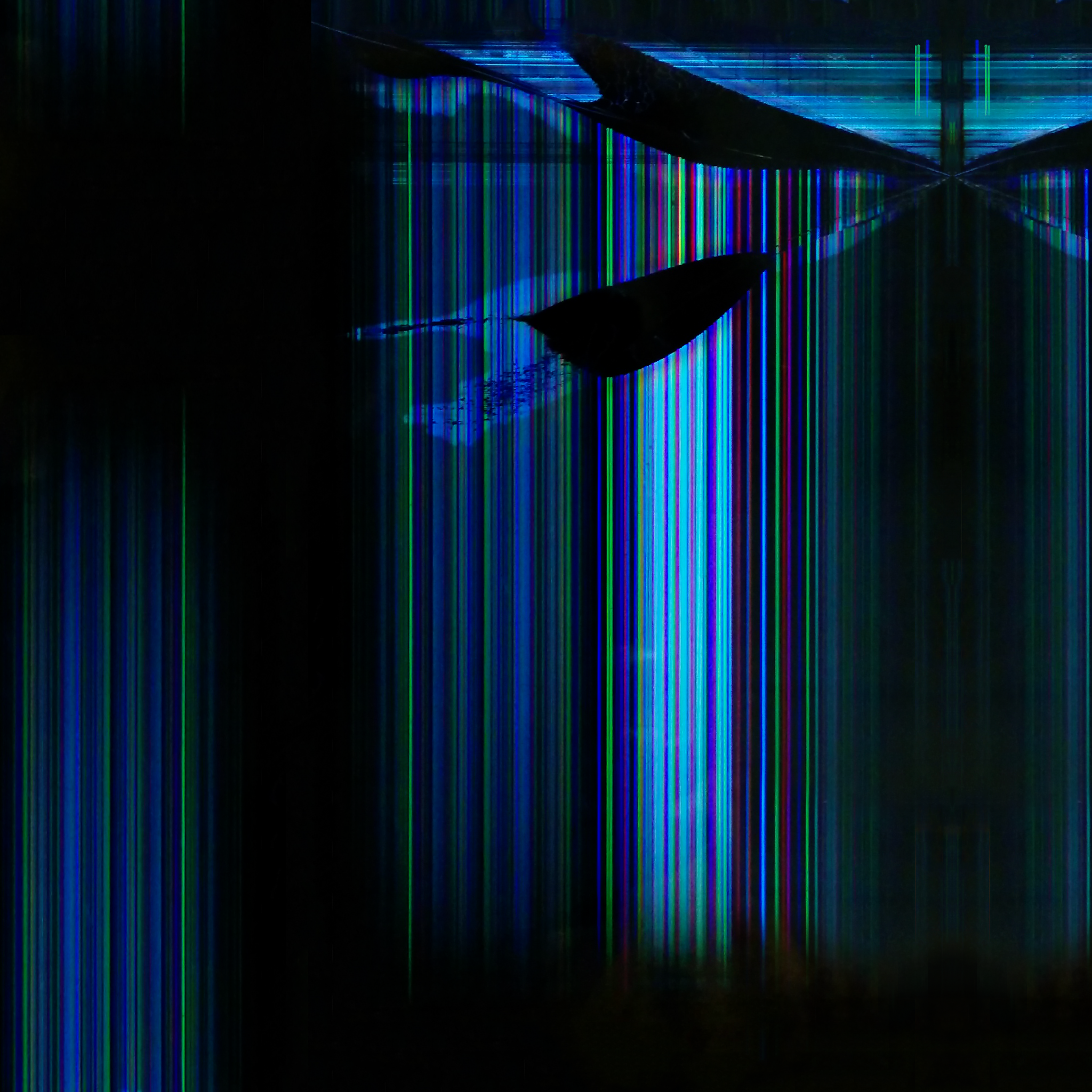 Schermo rotto verde blu, 1920x1080 1080p, Monitor Gaming