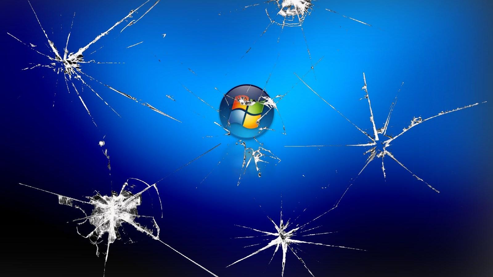 Logo Windows schermo rotto, 1920x1200 Full HD+ WUXGA, Monitor Gaming