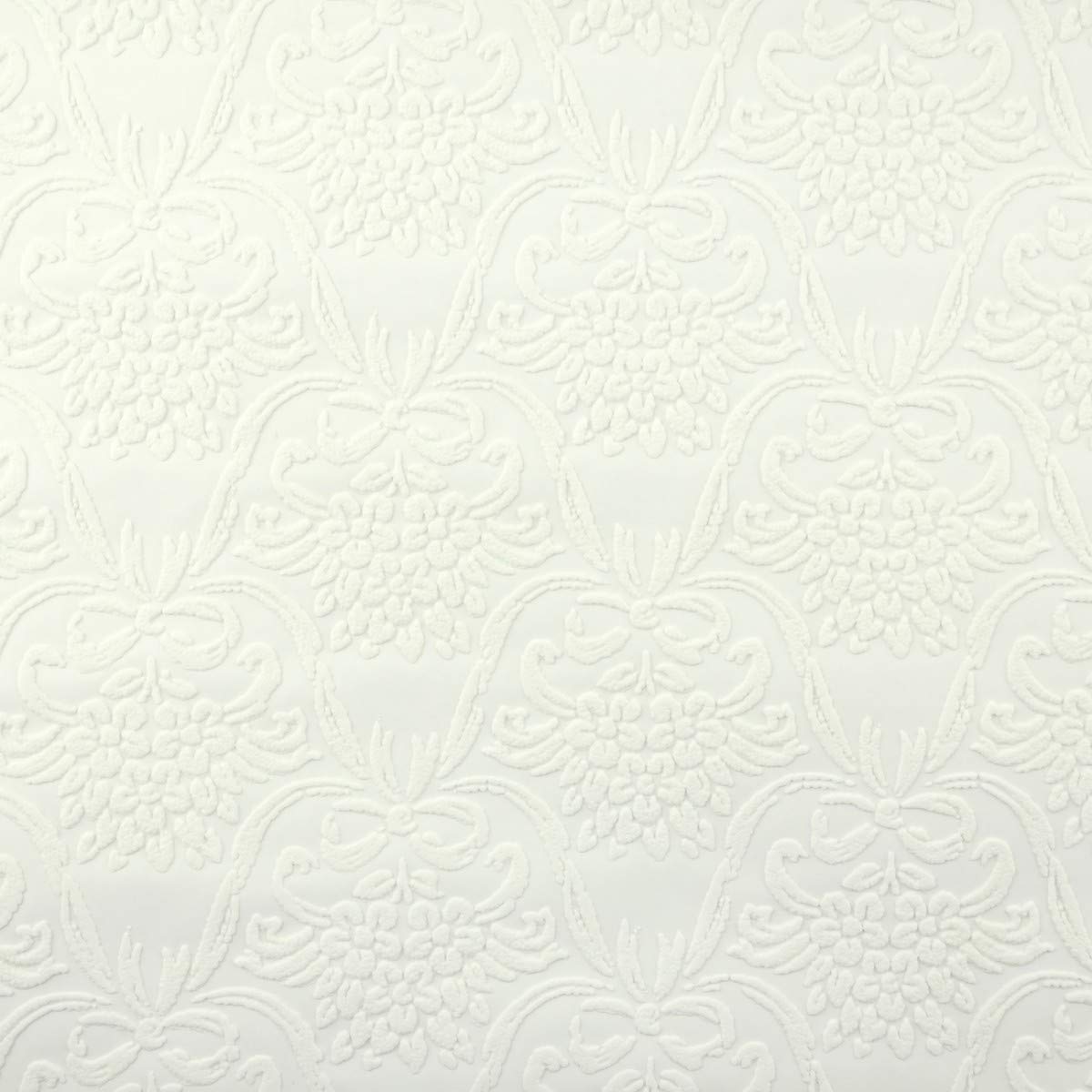 Carta da parati bianca goffrata damascata, 1200x1200 HD, Desktop