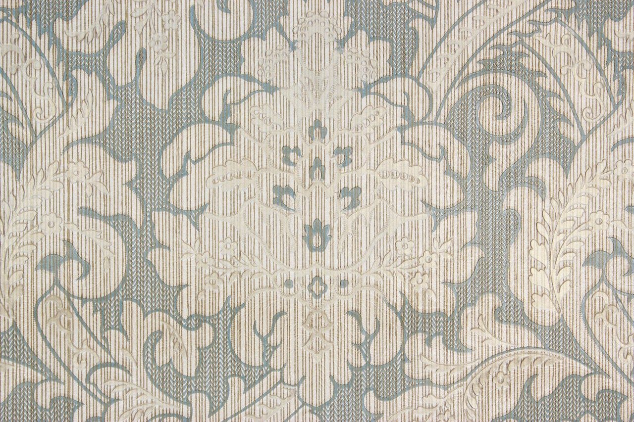 Damasco vintage bianco grigio-blu, 1280x853 HD, Desktop