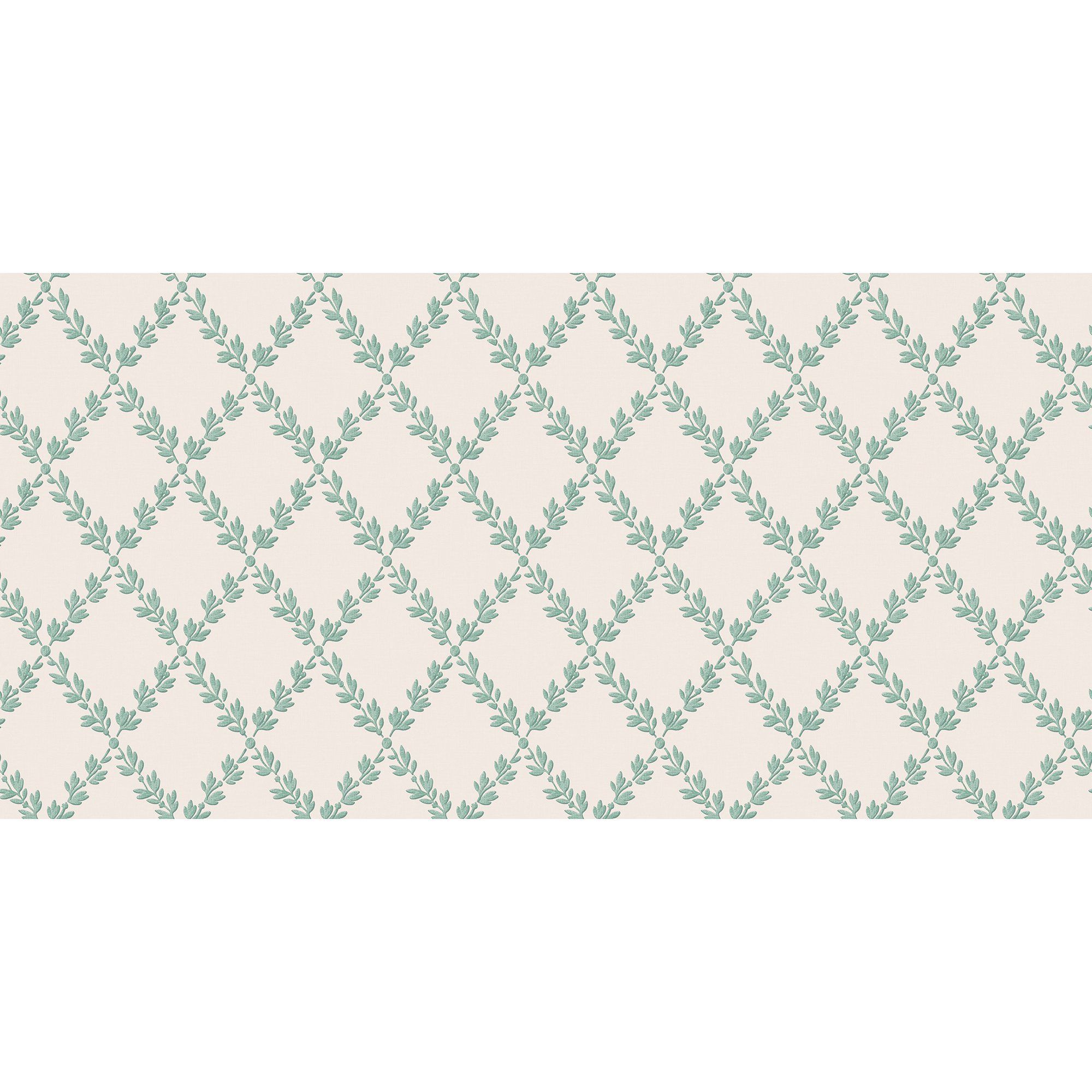 Reticolo floreale verde bianco, 2000x2000 alta risoluzione, Desktop