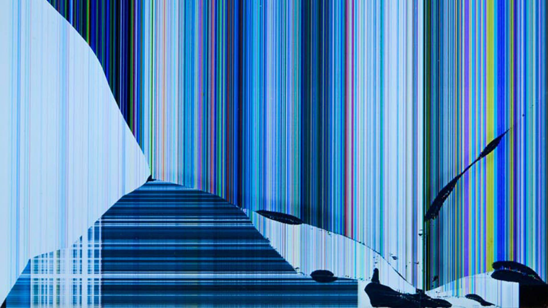 Logo Windows schermo rotto, sistema operativo Microsoft, 1920x1200 Full HD+, PC