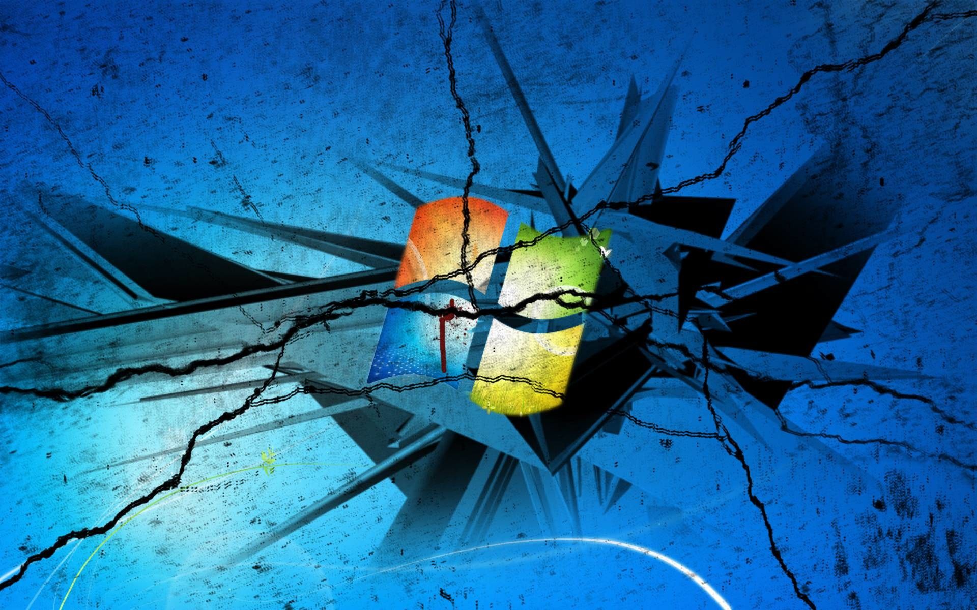 Schermo rotto effetto glitch, 1440x900 HD, Desktop