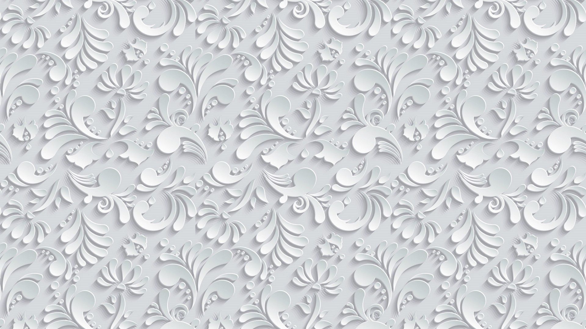 Texture floreale grigia decorativa, 1920x1080 1080p, Laptop