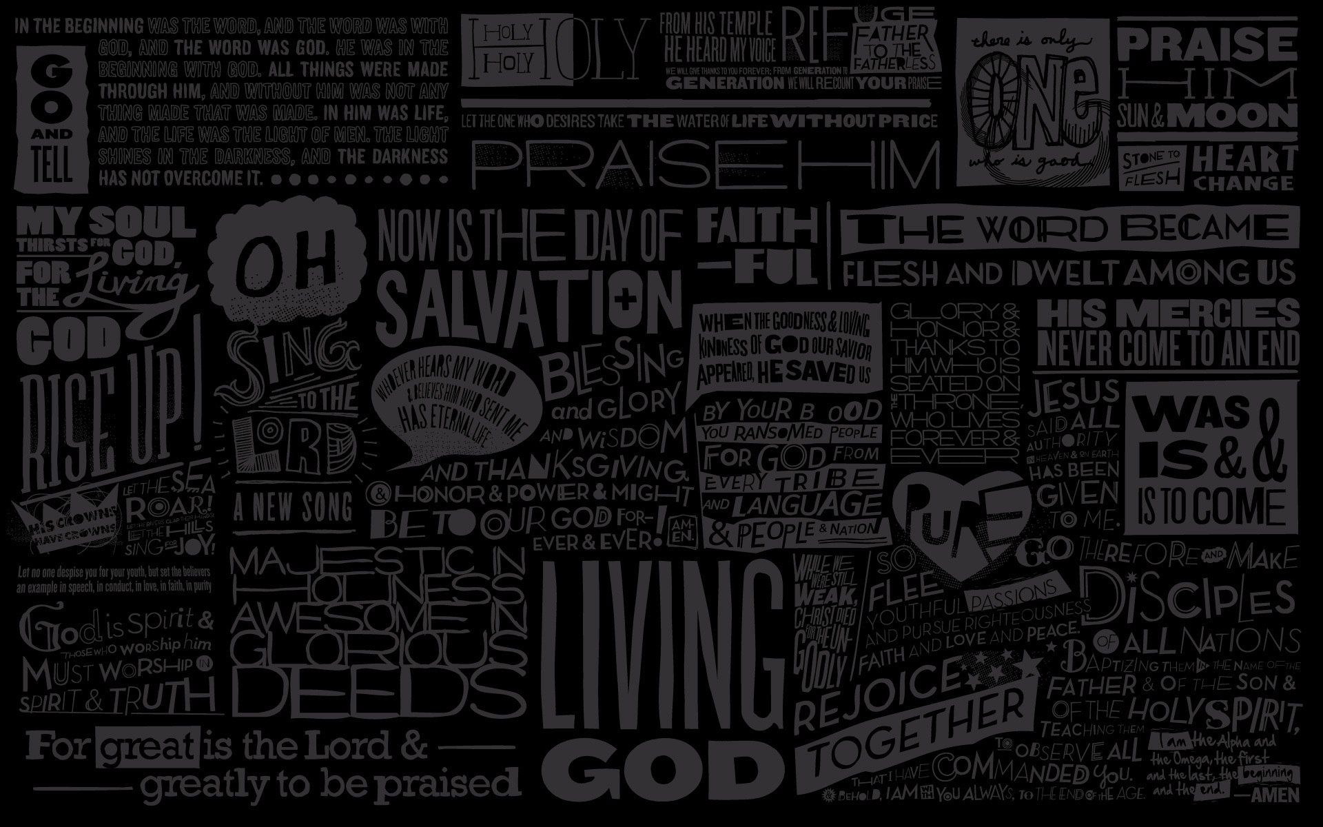 Texture testo religioso nero, 1920x1200 WUXGA, Laptop