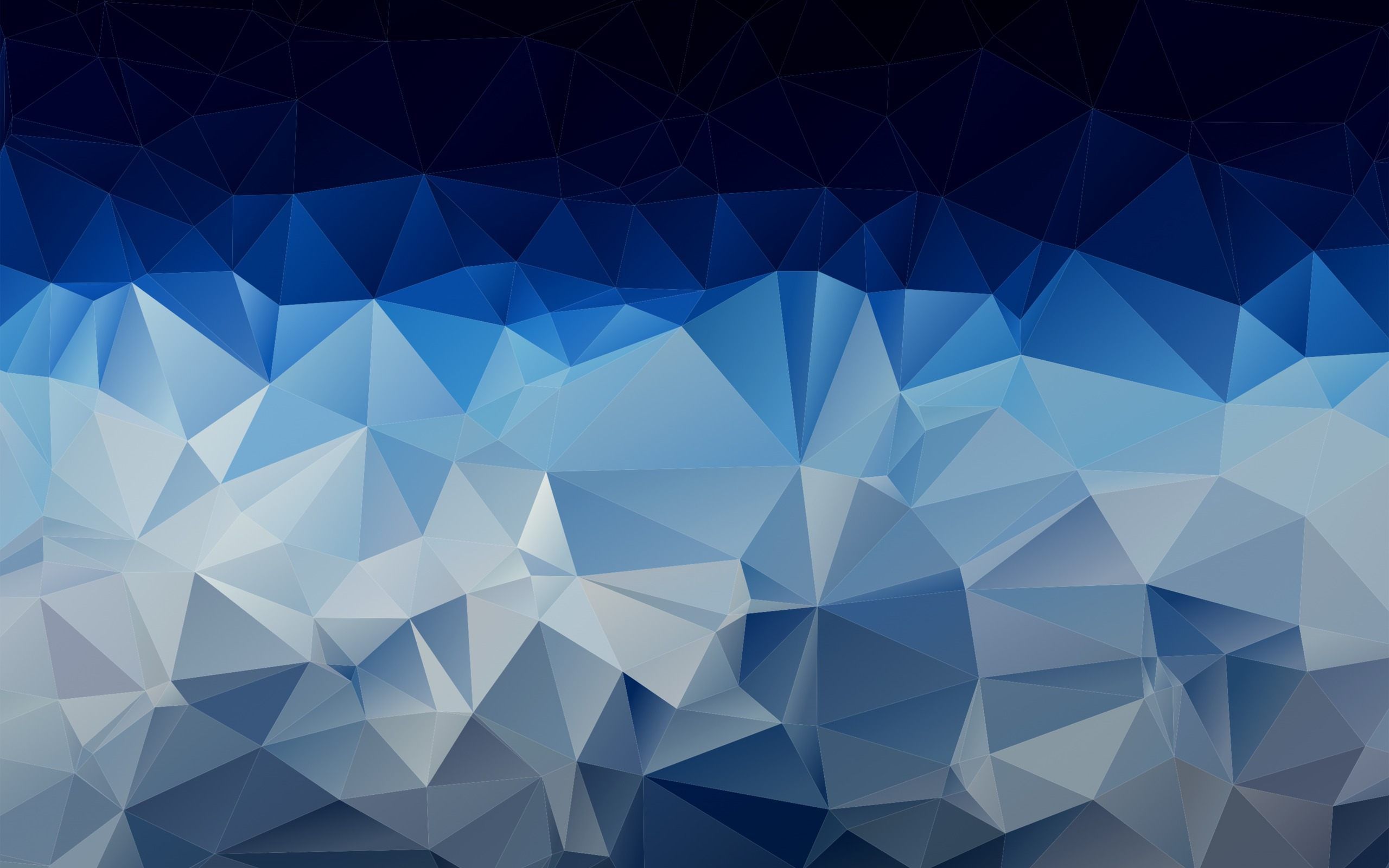 Texture geometrica poligonale blu, 2560x1600 WQXGA, PC